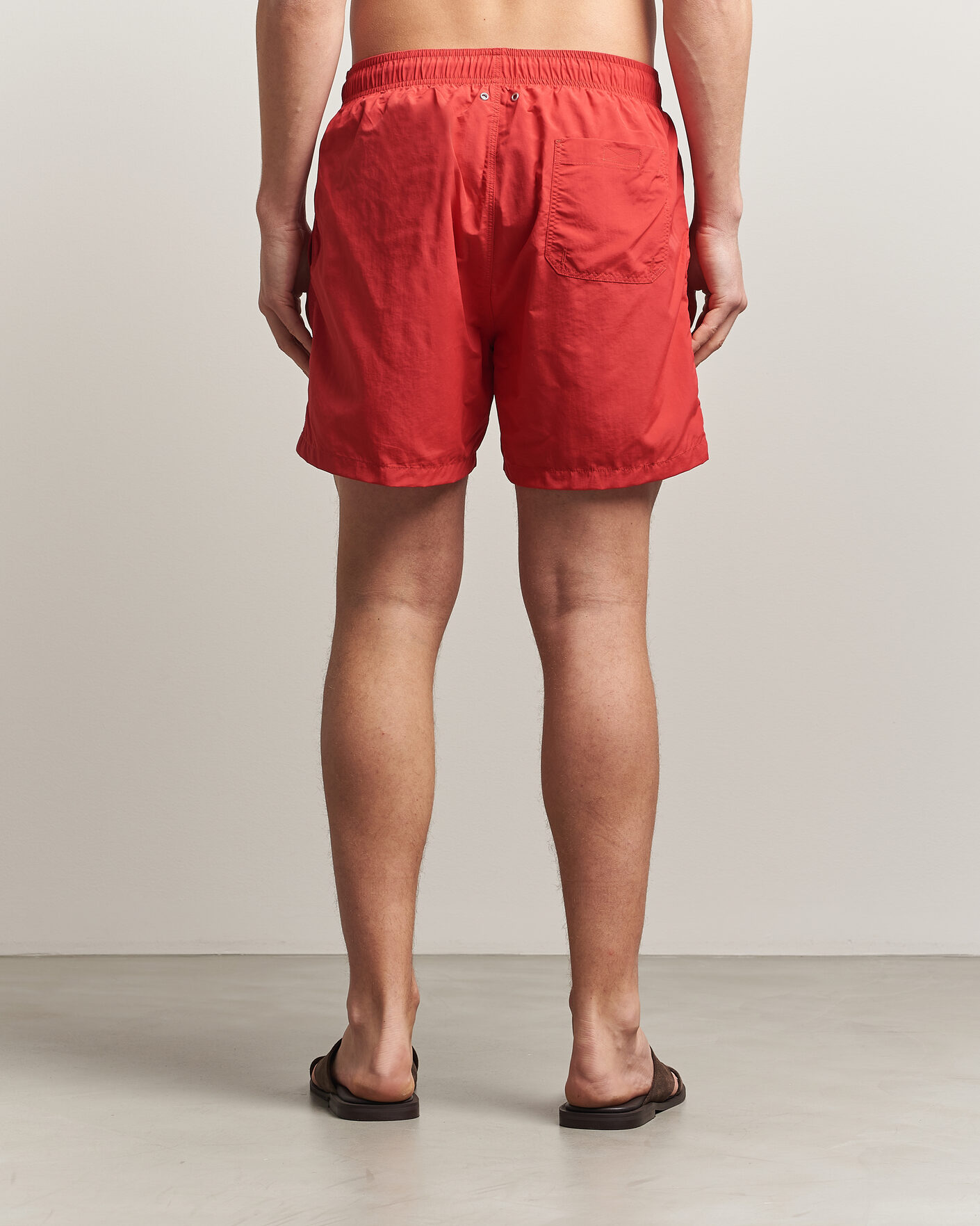 Herren | Badehosen | Gant | Basic Swimshorts Rose Red