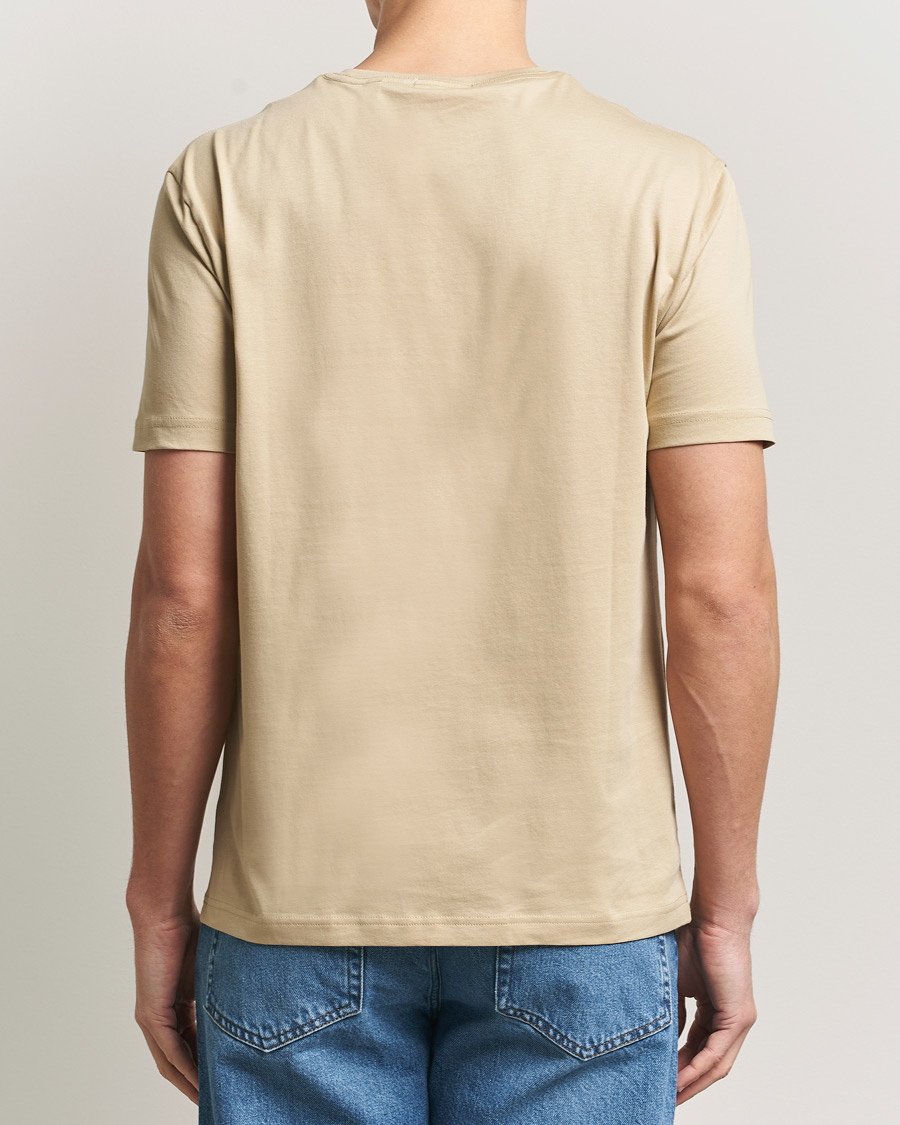 Herren | T-Shirts | Gant | The Original T-Shirt Oat Beige