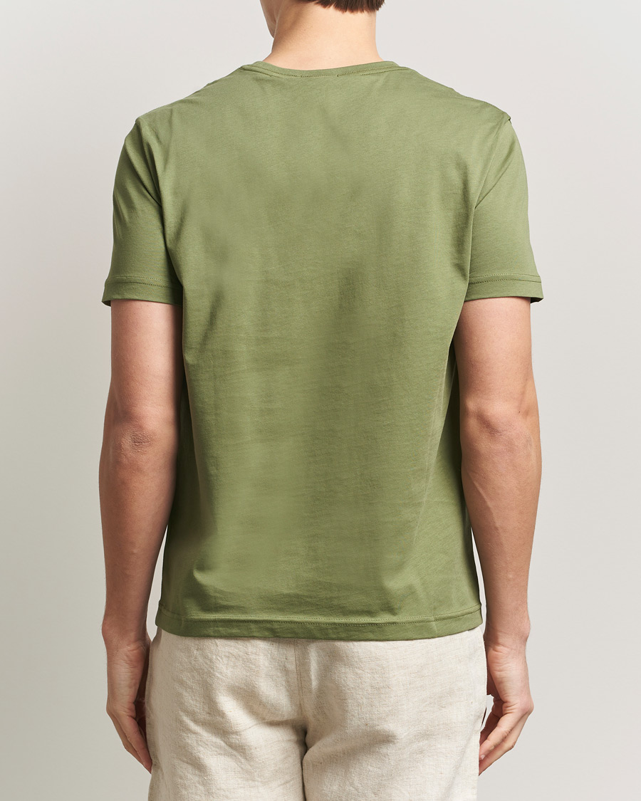 Herren | T-Shirts | Gant | The Original T-Shirt Dry Herb Green