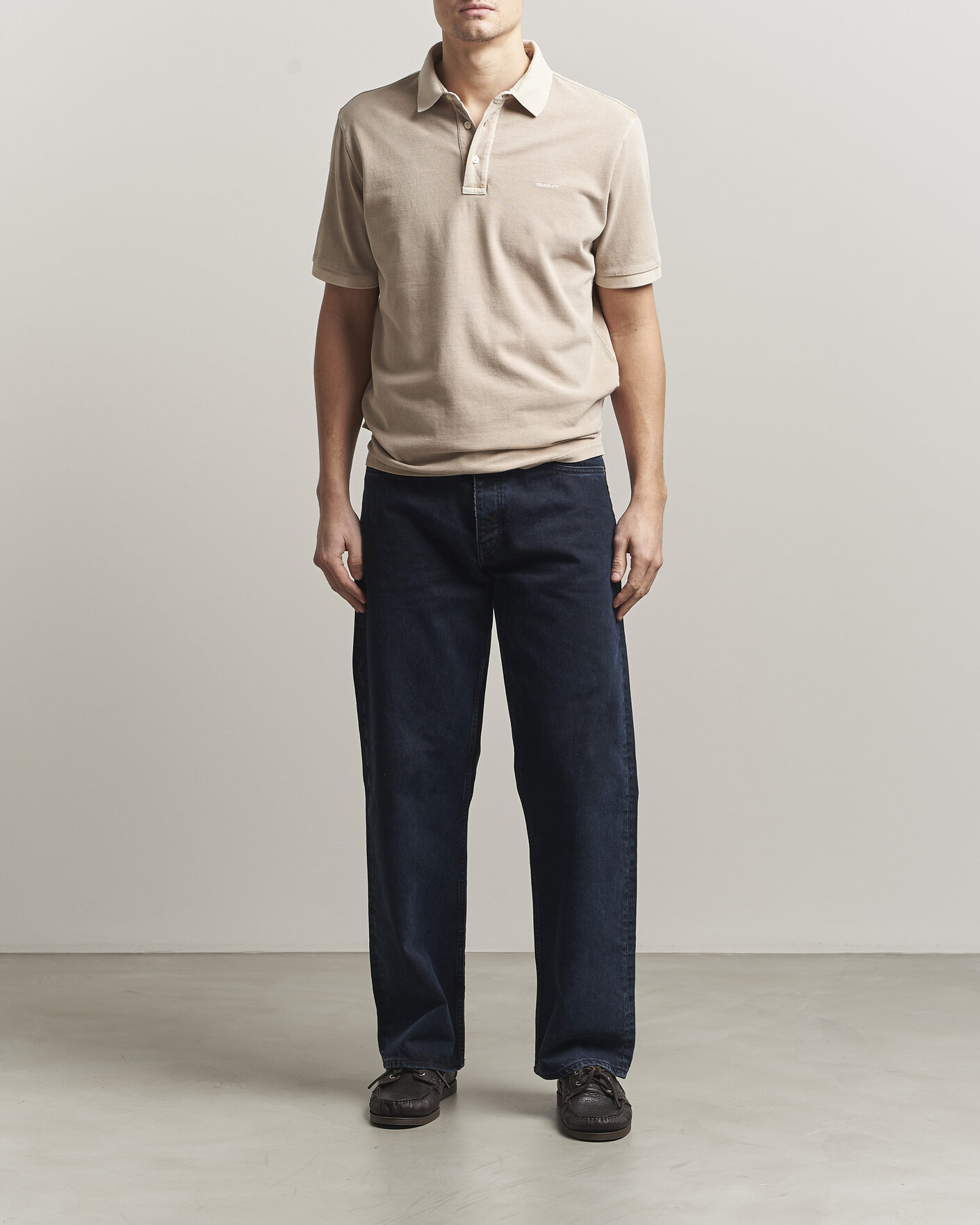 Herren | Poloshirts | GANT | Sunfaded Polo Oat Beige