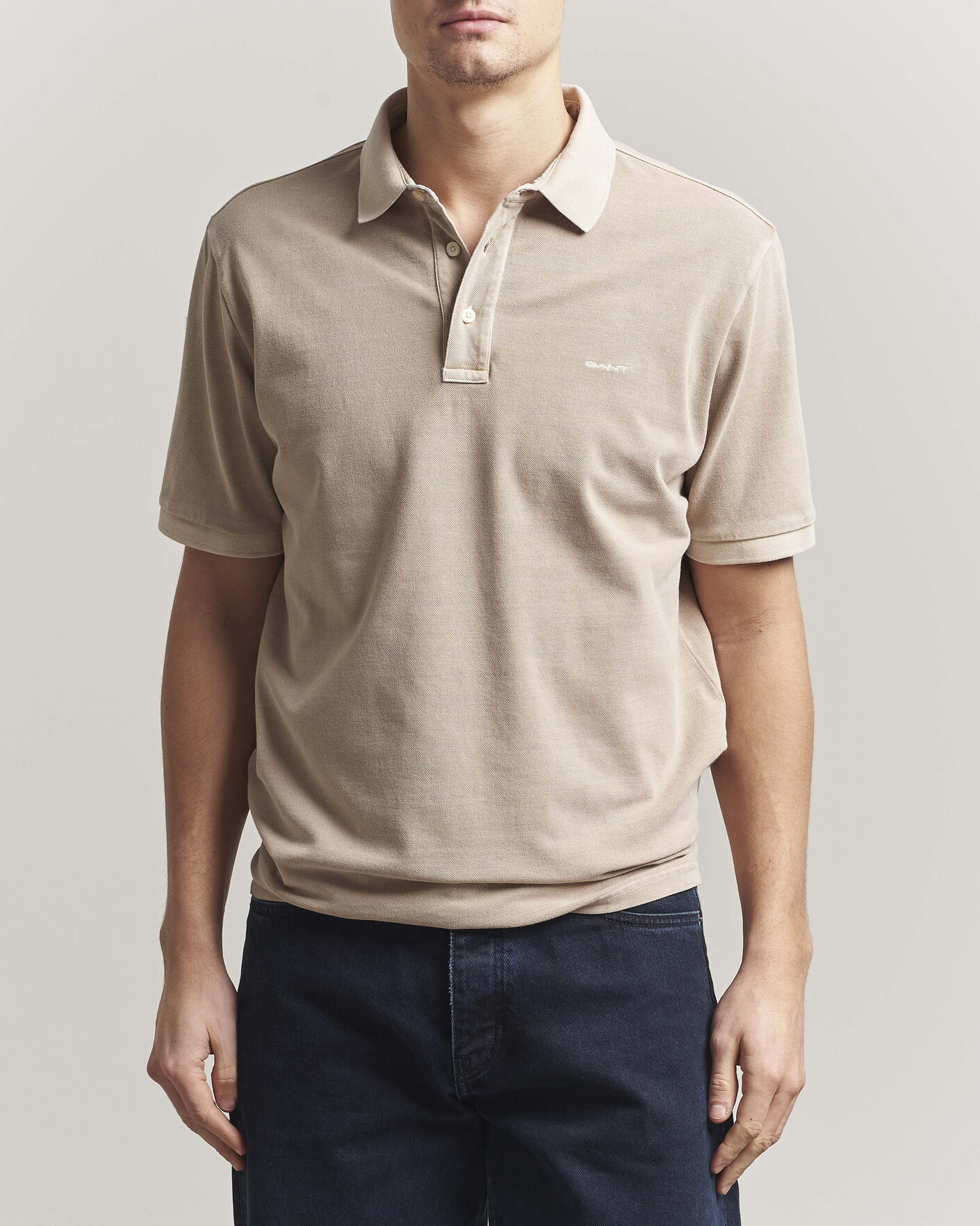 Herren | Poloshirts | GANT | Sunfaded Polo Oat Beige