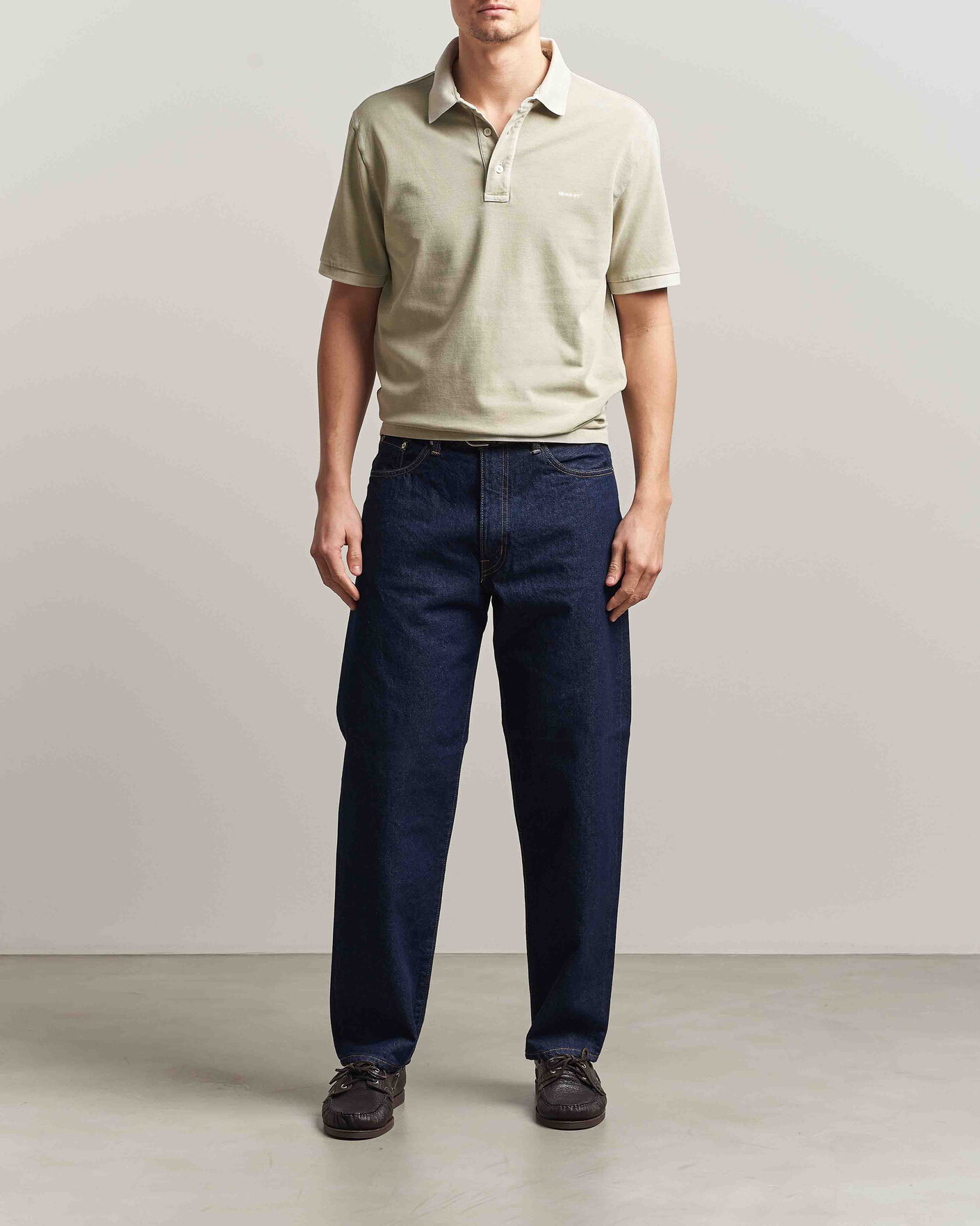 Herren | Poloshirts | Gant | Sunfaded Polo Milky Matcha