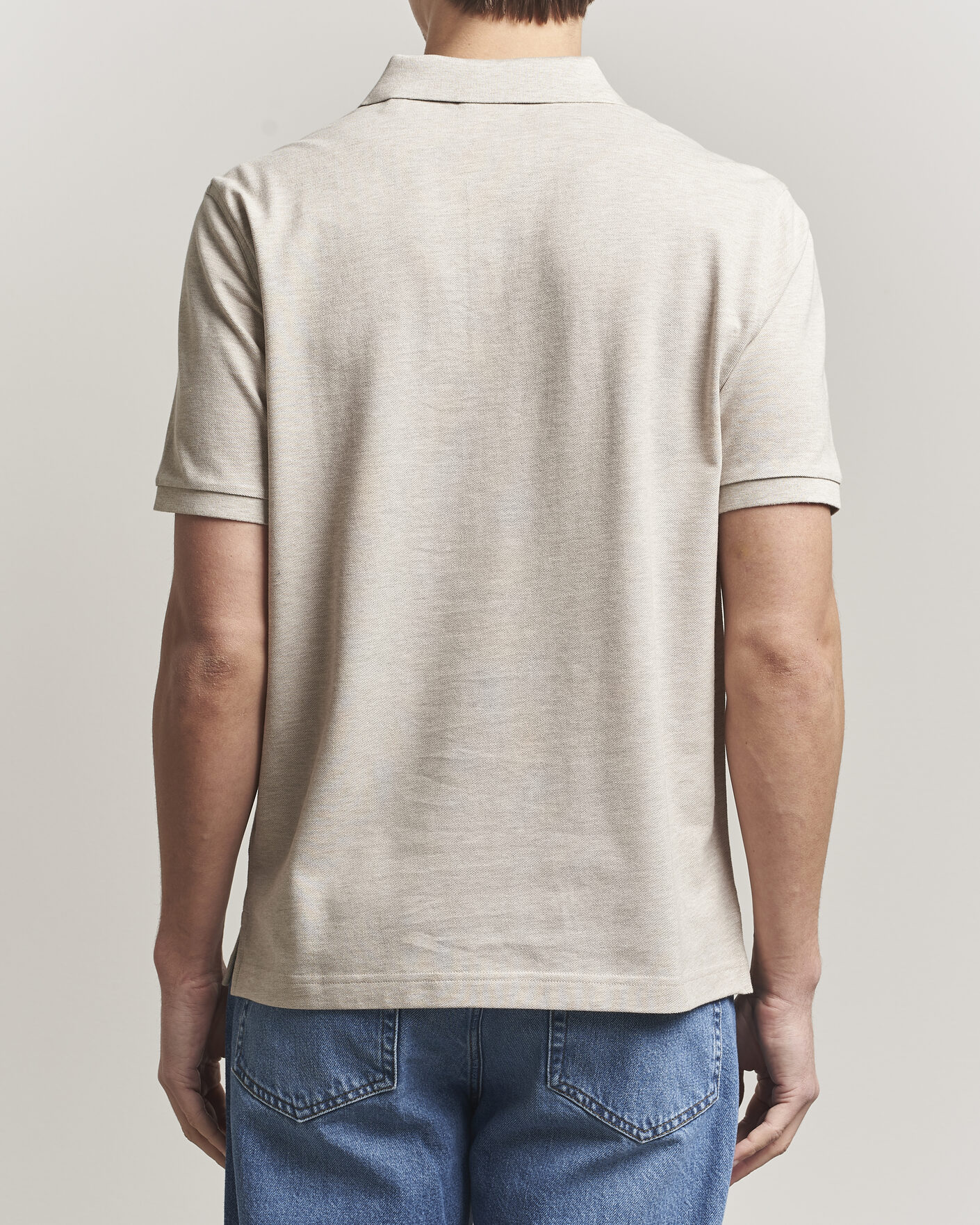 Herren | Poloshirts | Gant | The Original Polo Oat Melange