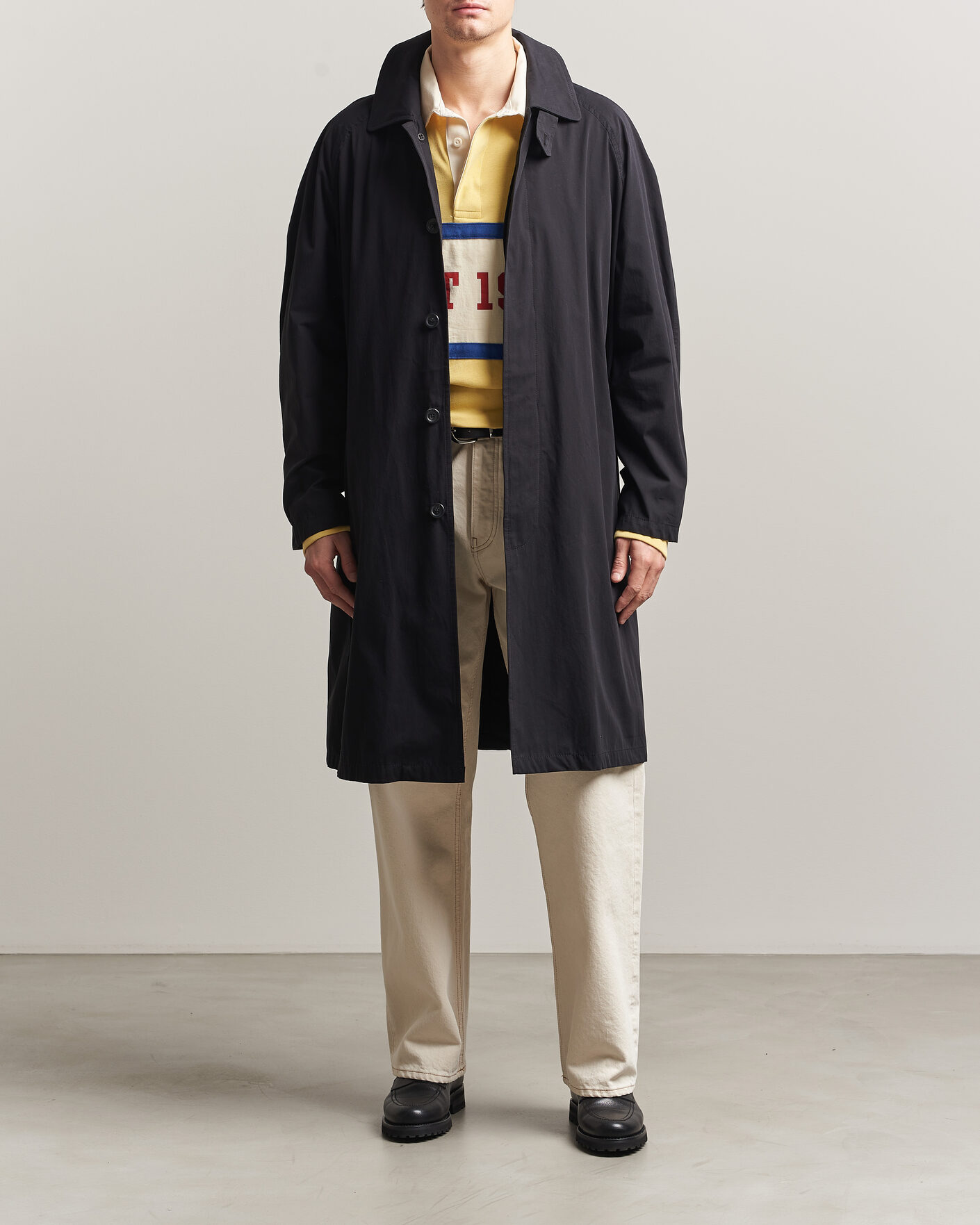 Herren | Jacken | GANT | Cotton Coat Black