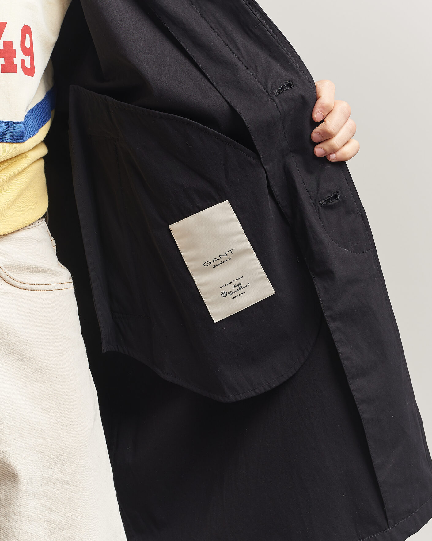 Herren | Jacken | Gant | Cotton Coat Black