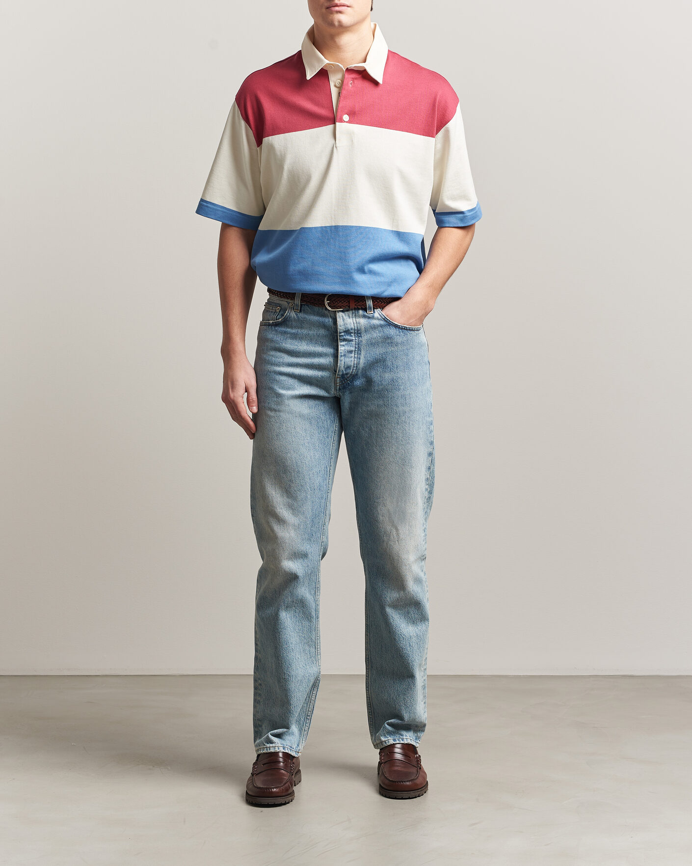 Herren | Poloshirts | GANT | Striped Short Sleeve Rugger Multi