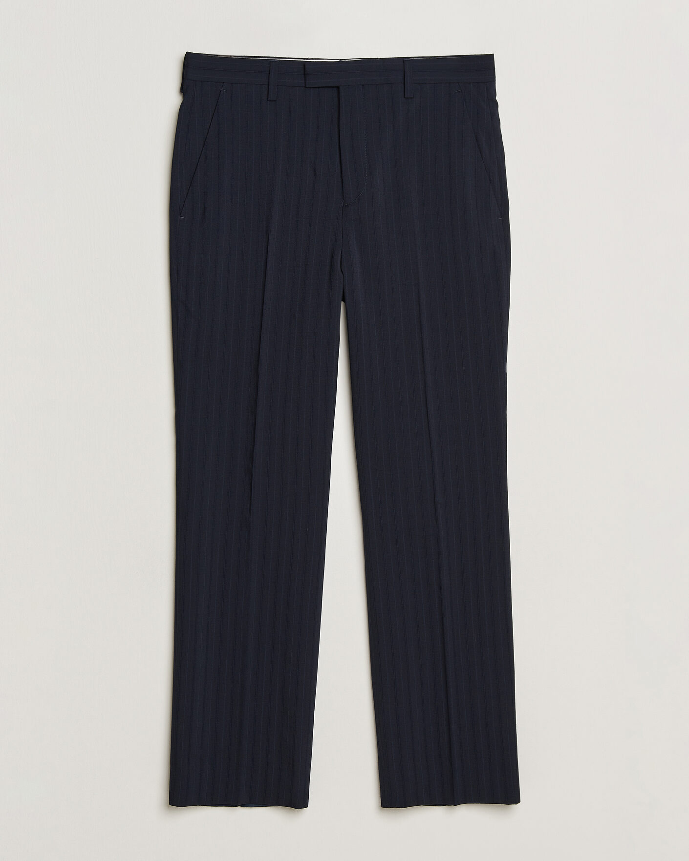 Herren | Hosen | GANT | Tonal Pinstriped Suit Pants Evening Blue