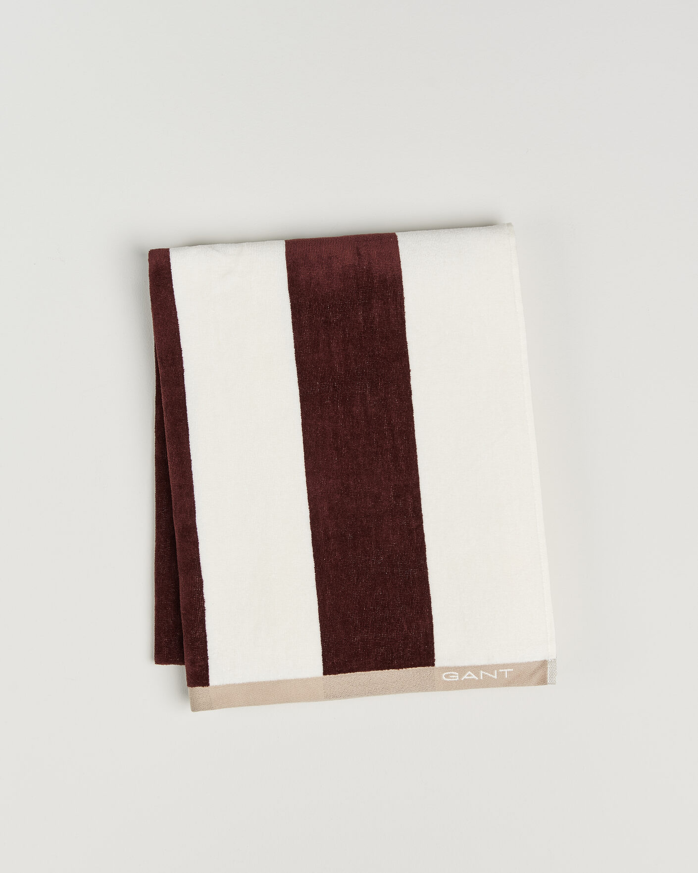 Herren | Textilien | GANT | Striped Beach Towel Fresh Soil
