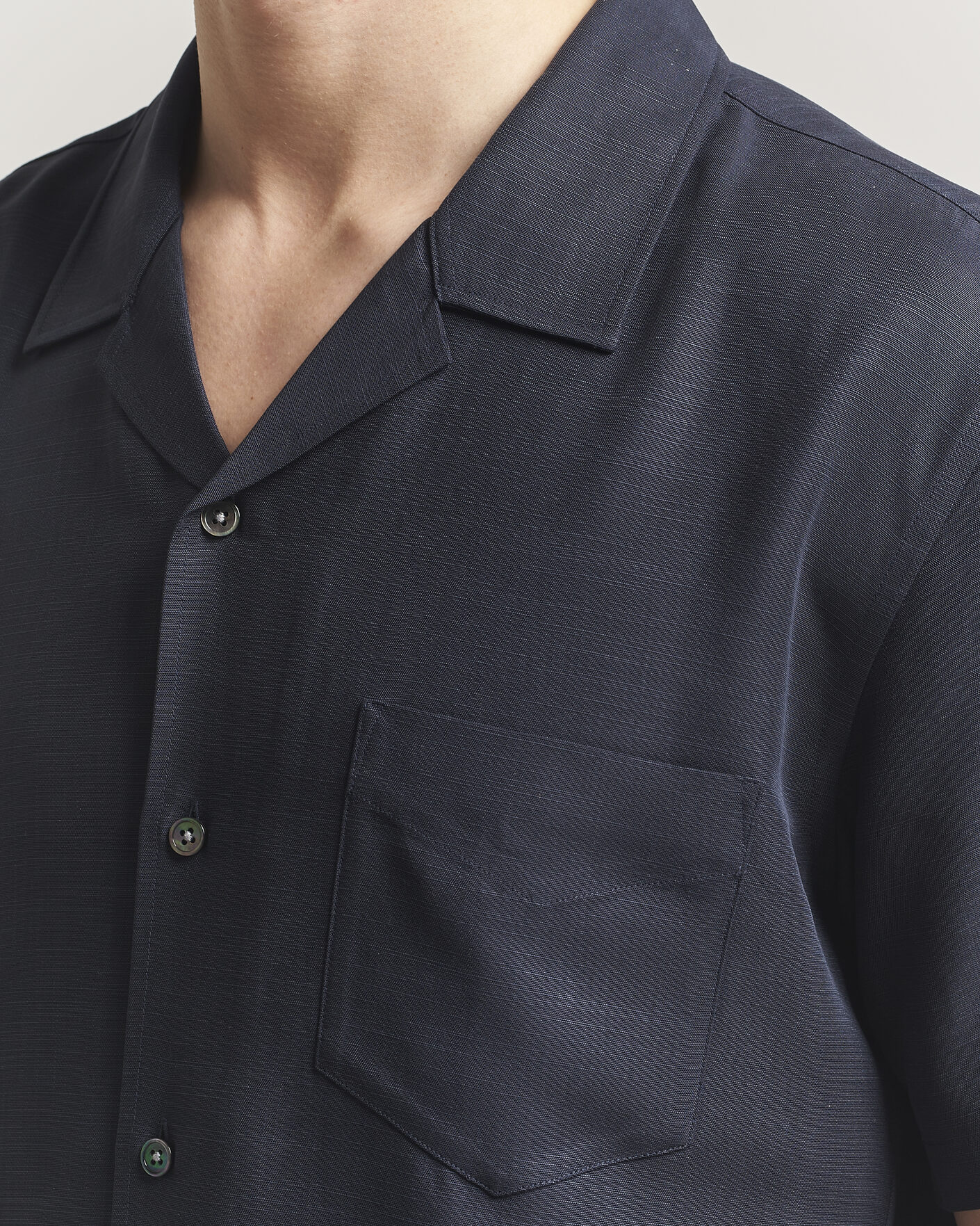 Herren | Hemden | Gant | Regular Fit Lyocell Resort Shirt Evening Blue