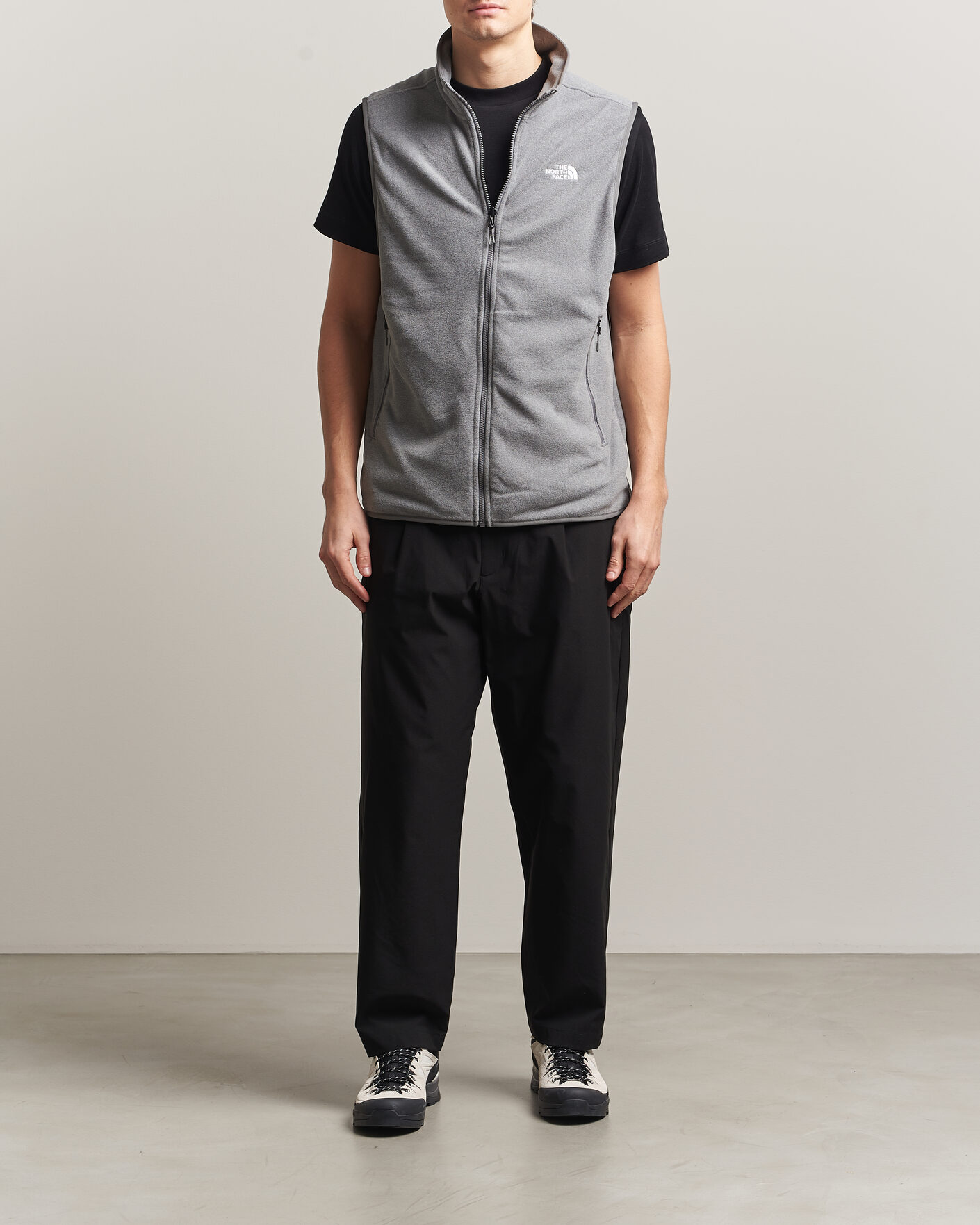 Herren | Westen | The North Face | Glacier Fleece Vest Grey