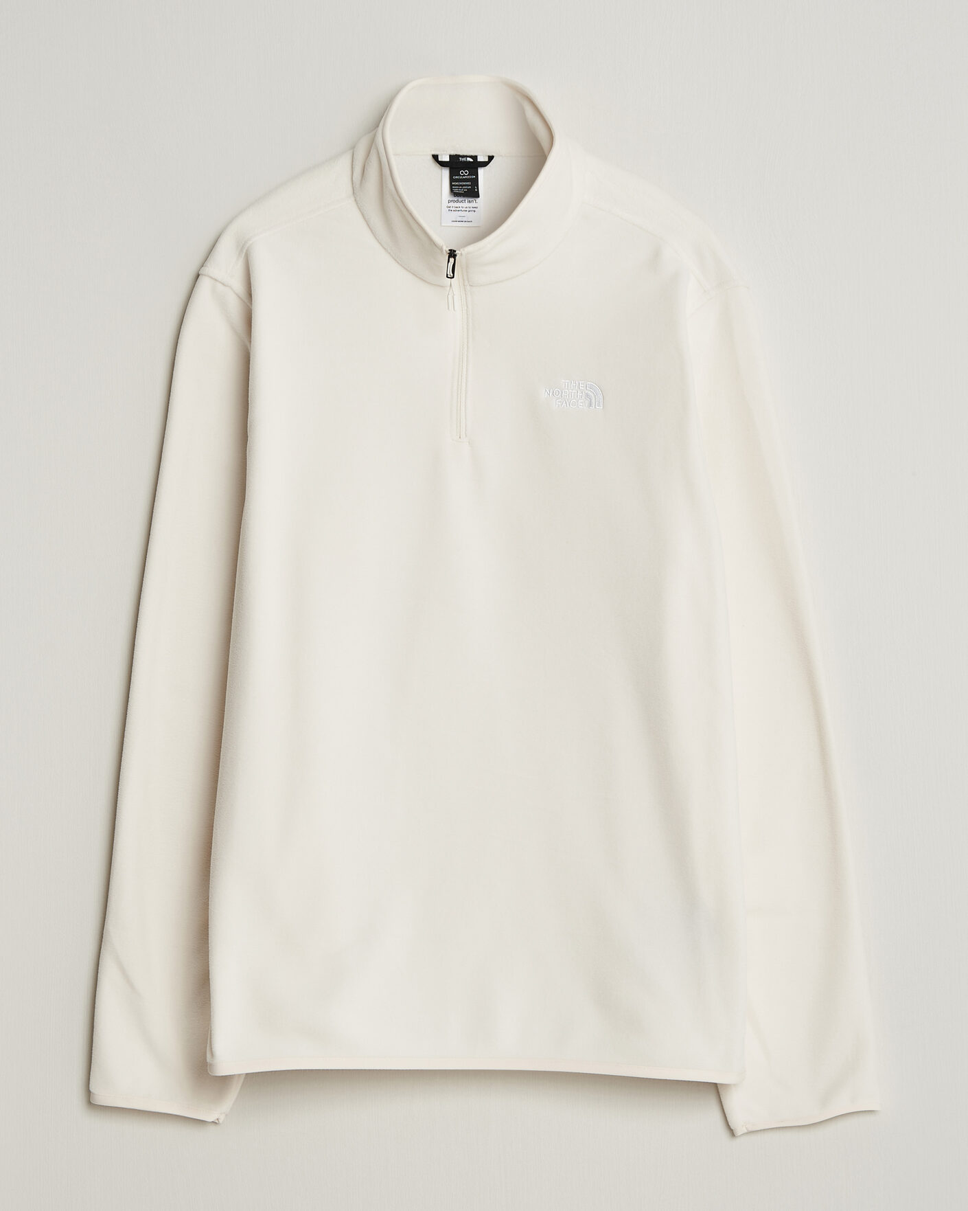 Herren | Pullover | The North Face | Glacier 1/4 Zip Fleece White Dune