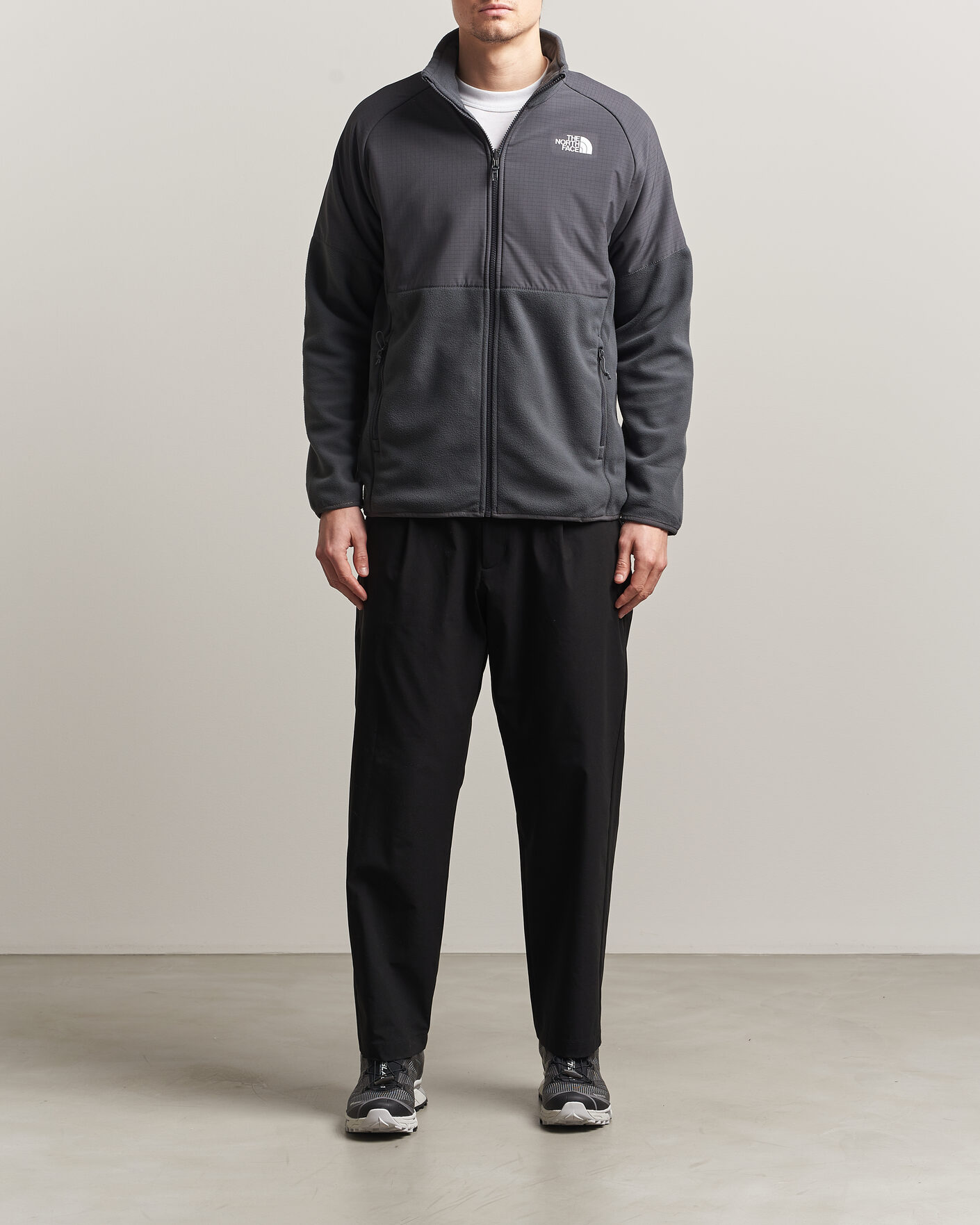 Herren | Pullover | The North Face | Glacier Hybrid Fleece Black