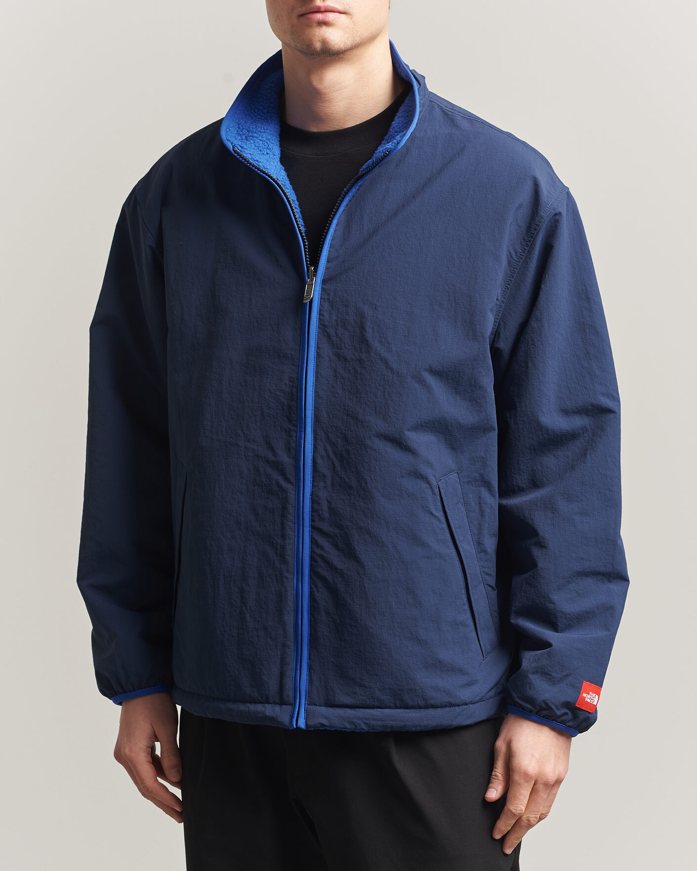 Herren | Jacken | The North Face | Red Box Reversible Fleece Jacket Summit Navy