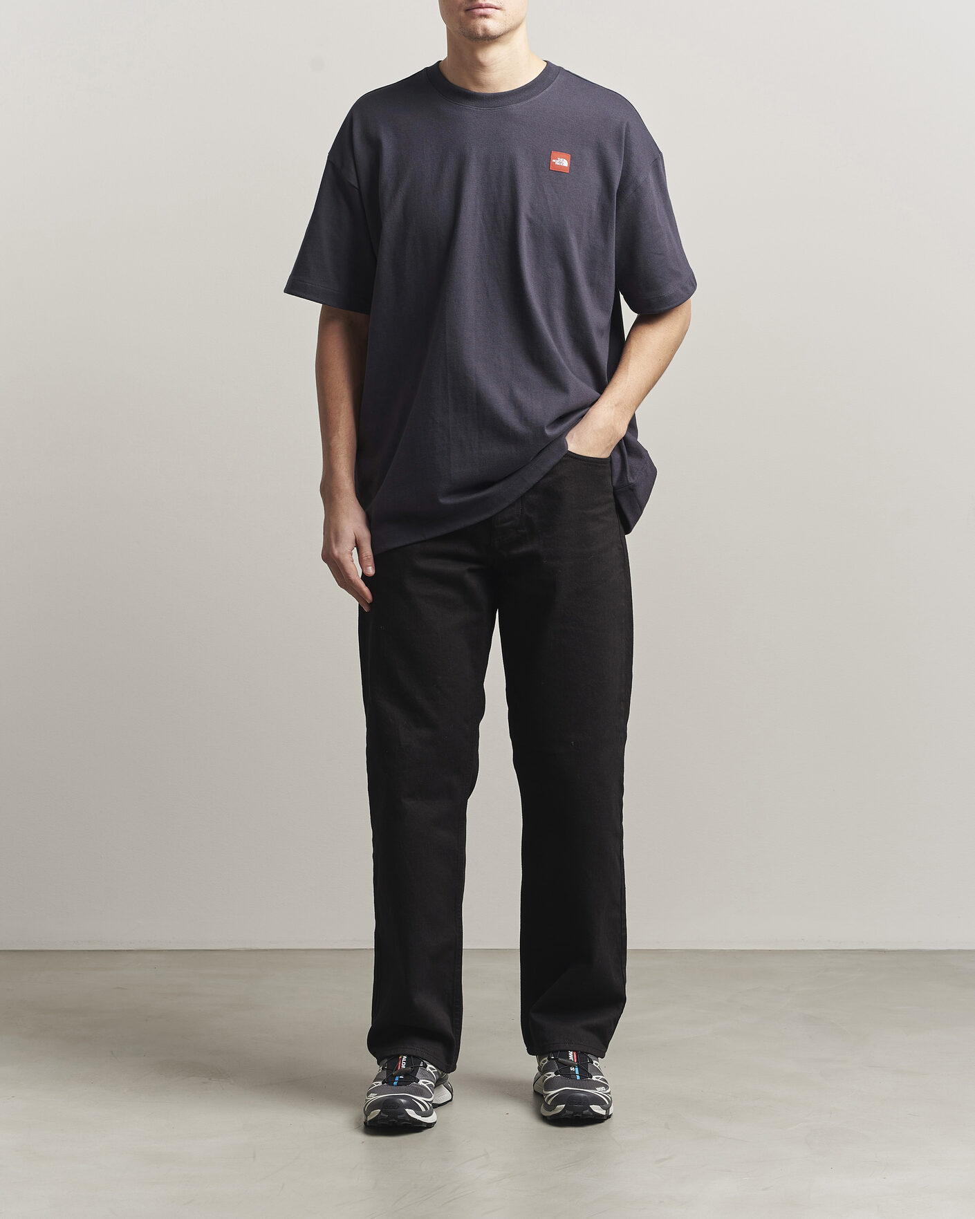 Herren | T-Shirts | The North Face | Red Box T-Shirt Black