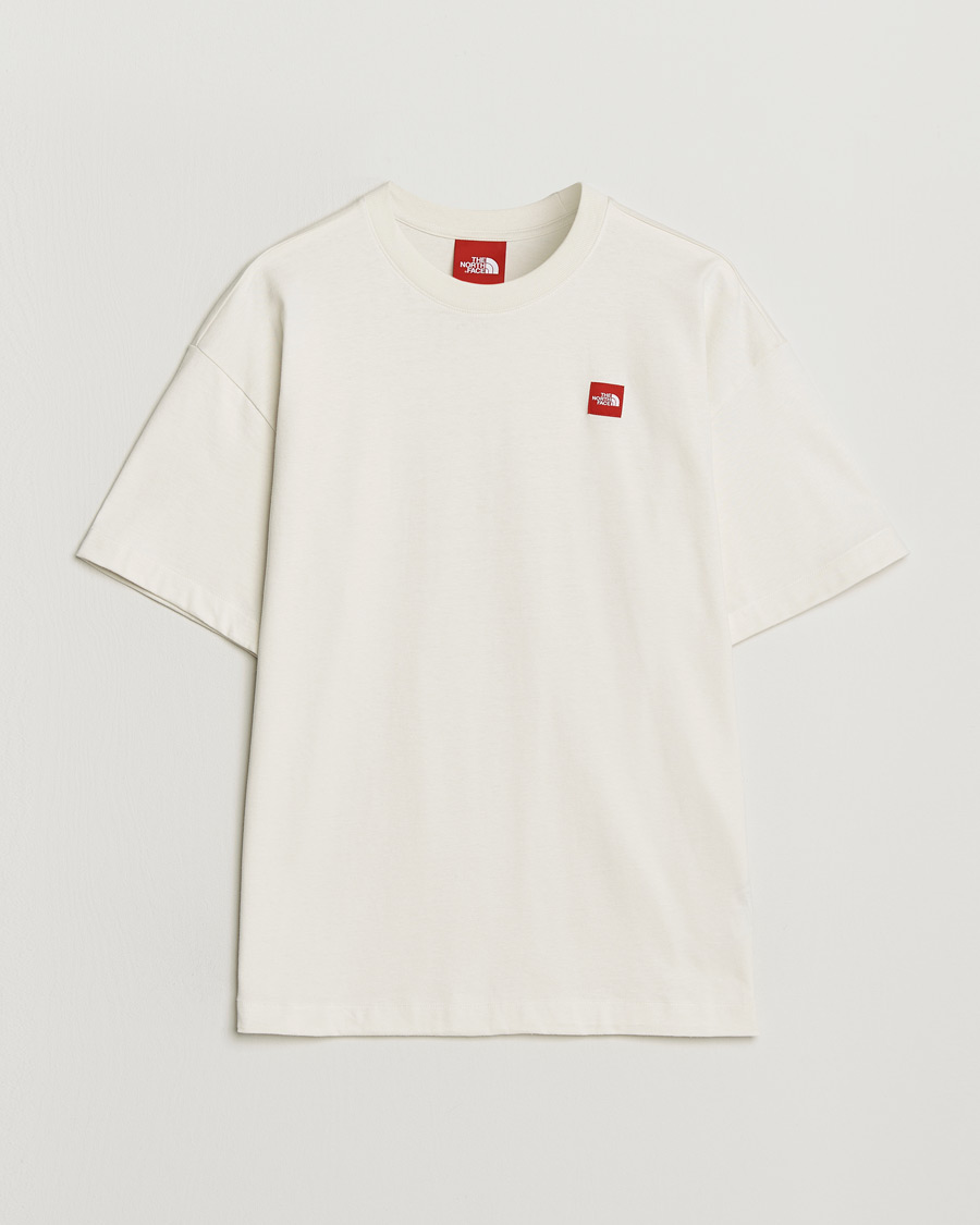 Herren | T-Shirts | The North Face | Red Box T-Shirt White Dune