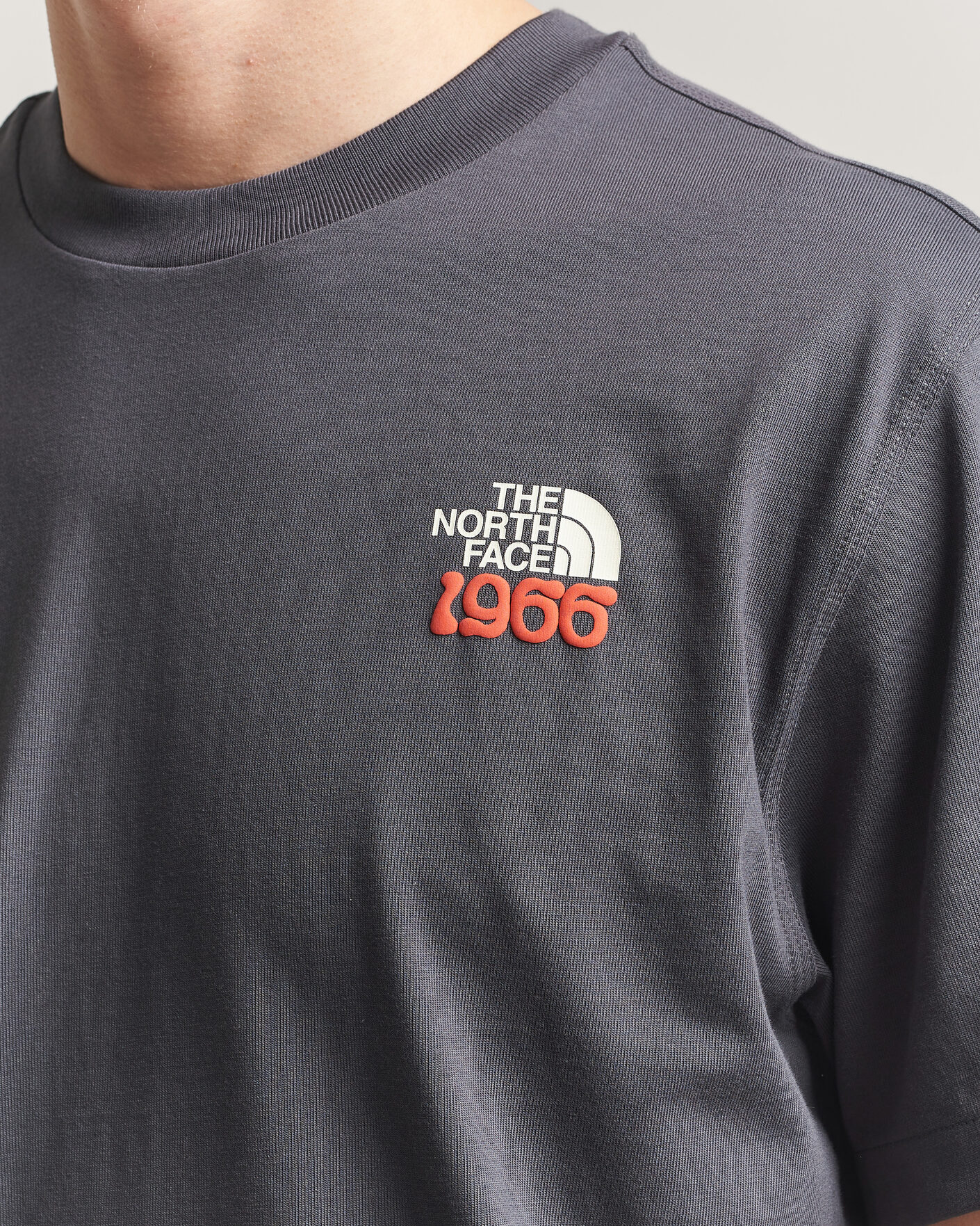 Herren | T-Shirts | The North Face | 1966 Printed T-Shirt Anthracite Grey