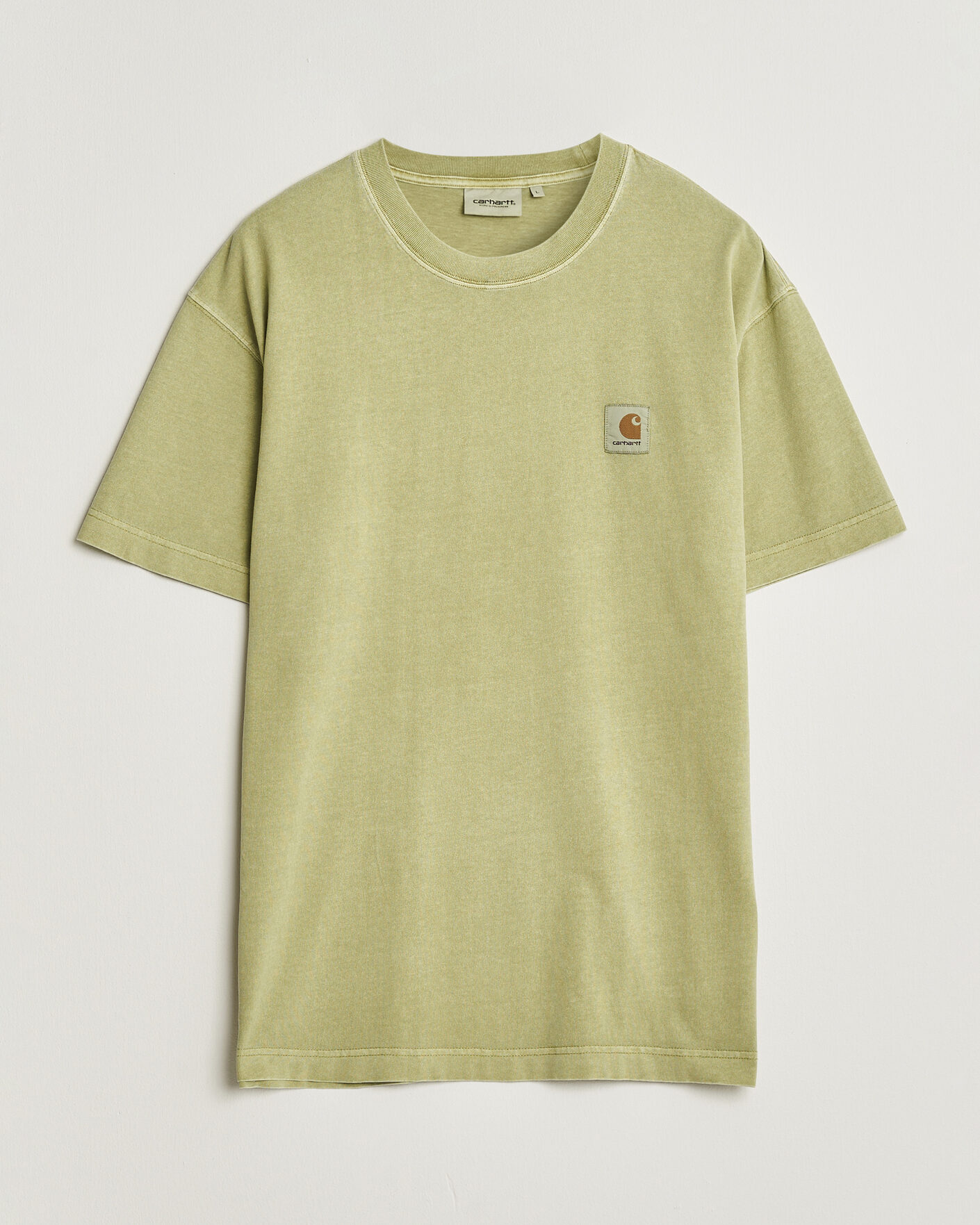 Herren | T-Shirts | Carhartt WIP | Nelson Cotton T-Shirt Gentle Green