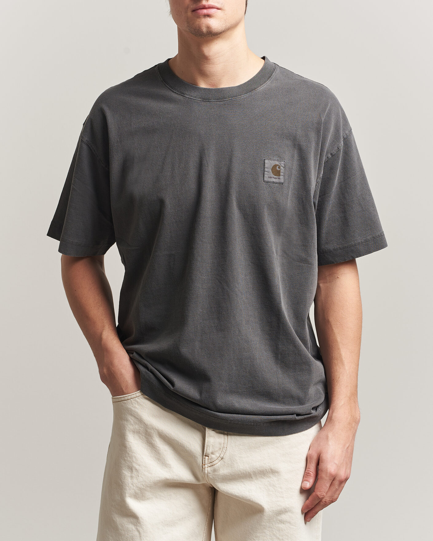 Herren | T-Shirts | Carhartt WIP | Nelson Cotton T-Shirt Black