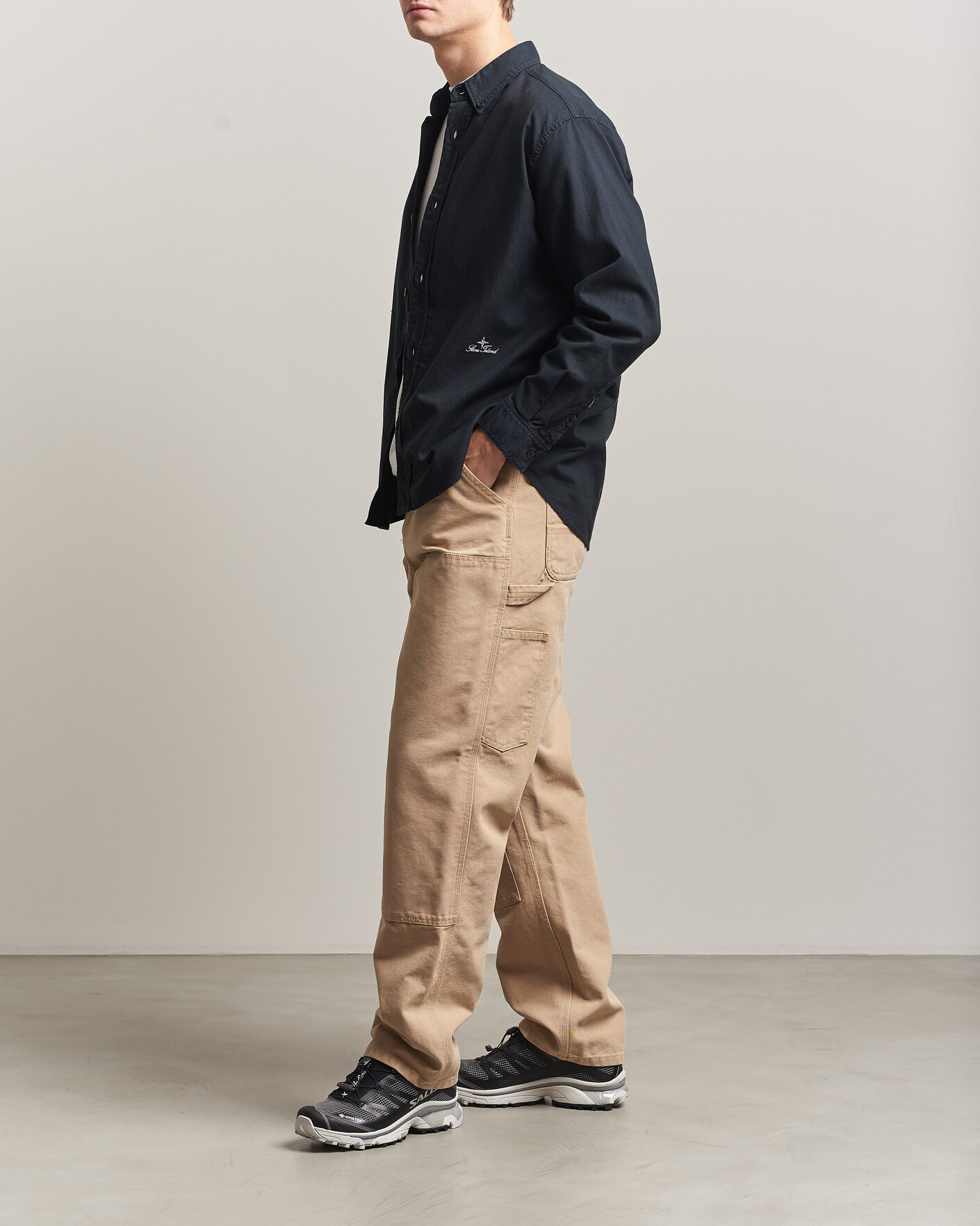 Herren | Hosen | Carhartt WIP | Double Knee Pants Dusty Age Brown