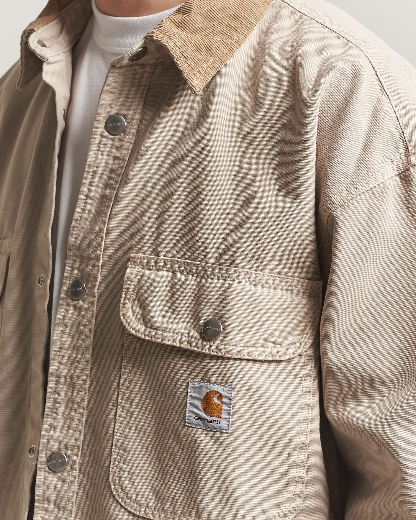Herren | Jacken | Carhartt WIP | Prescott Shirt Jacket Beige