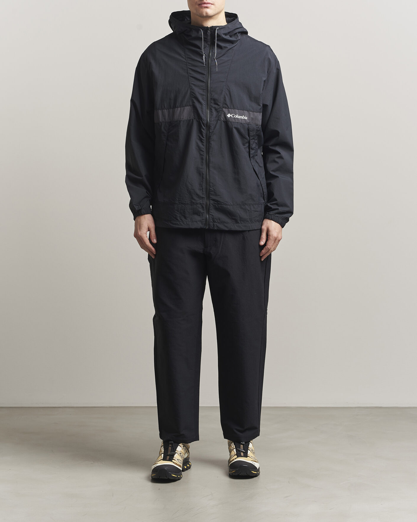 Herren | Jacken | Columbia | Spire Valley Hooded Windbreaker Black