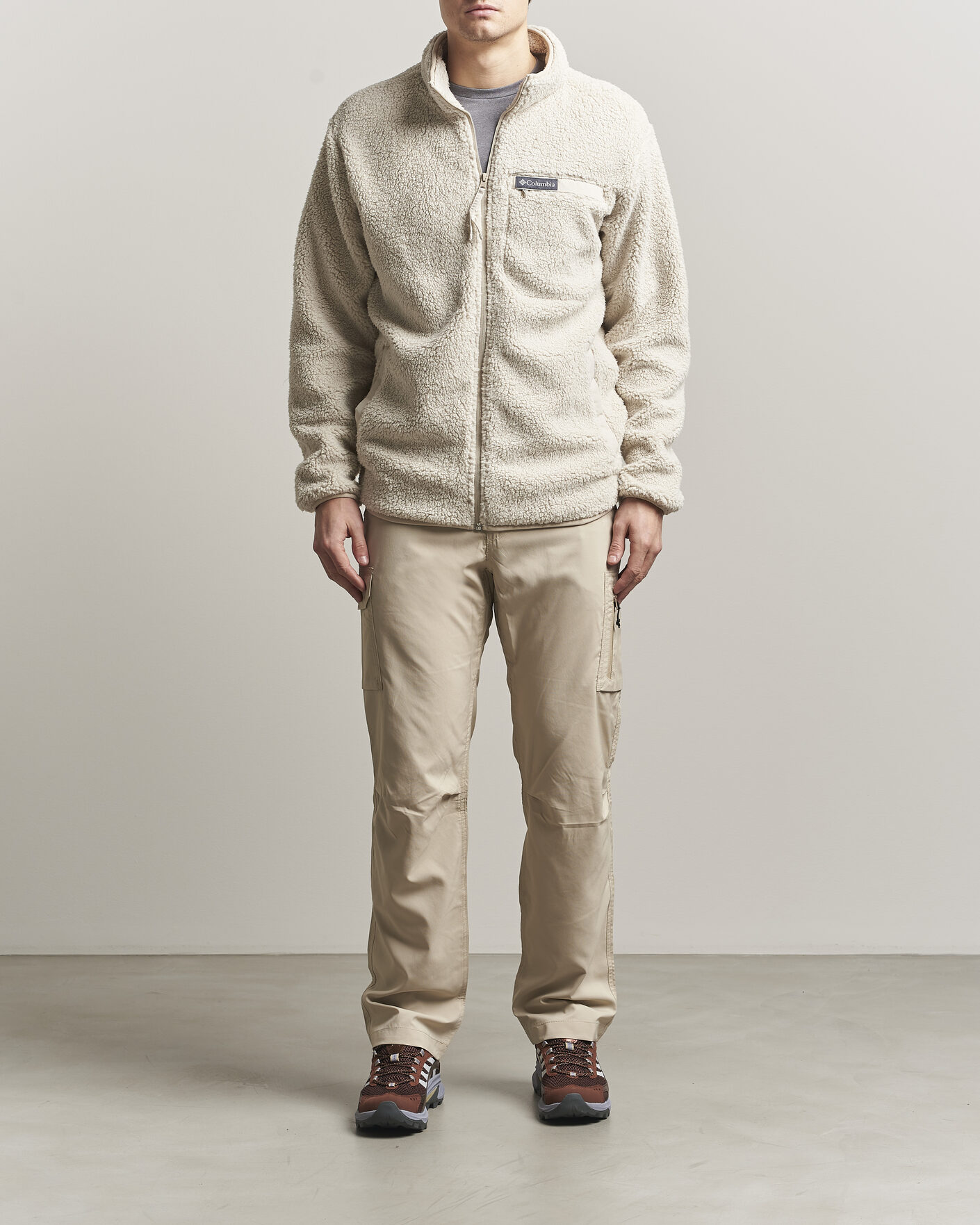 Herren | Pullover | Columbia | Rugged Ridge High Pile Full Zip Dark Stone