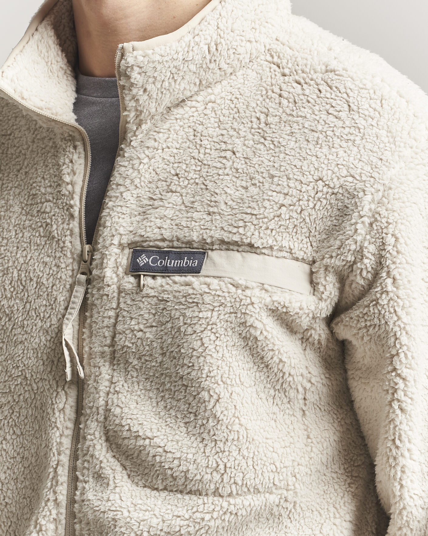 Herren | Pullover | Columbia | Rugged Ridge High Pile Full Zip Dark Stone