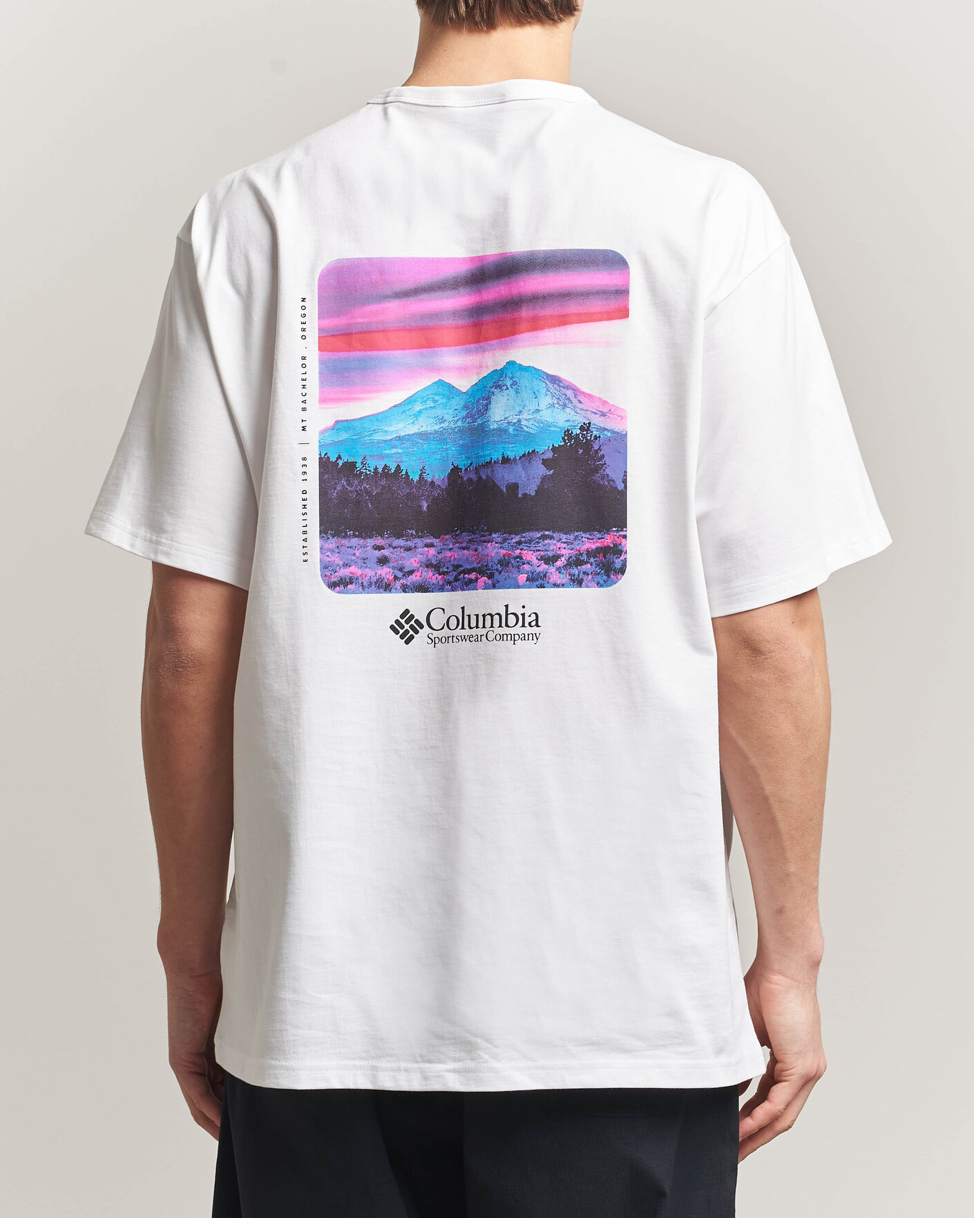Herren | T-Shirts | Columbia | Heavyweight Back Graphic T-Shirt White