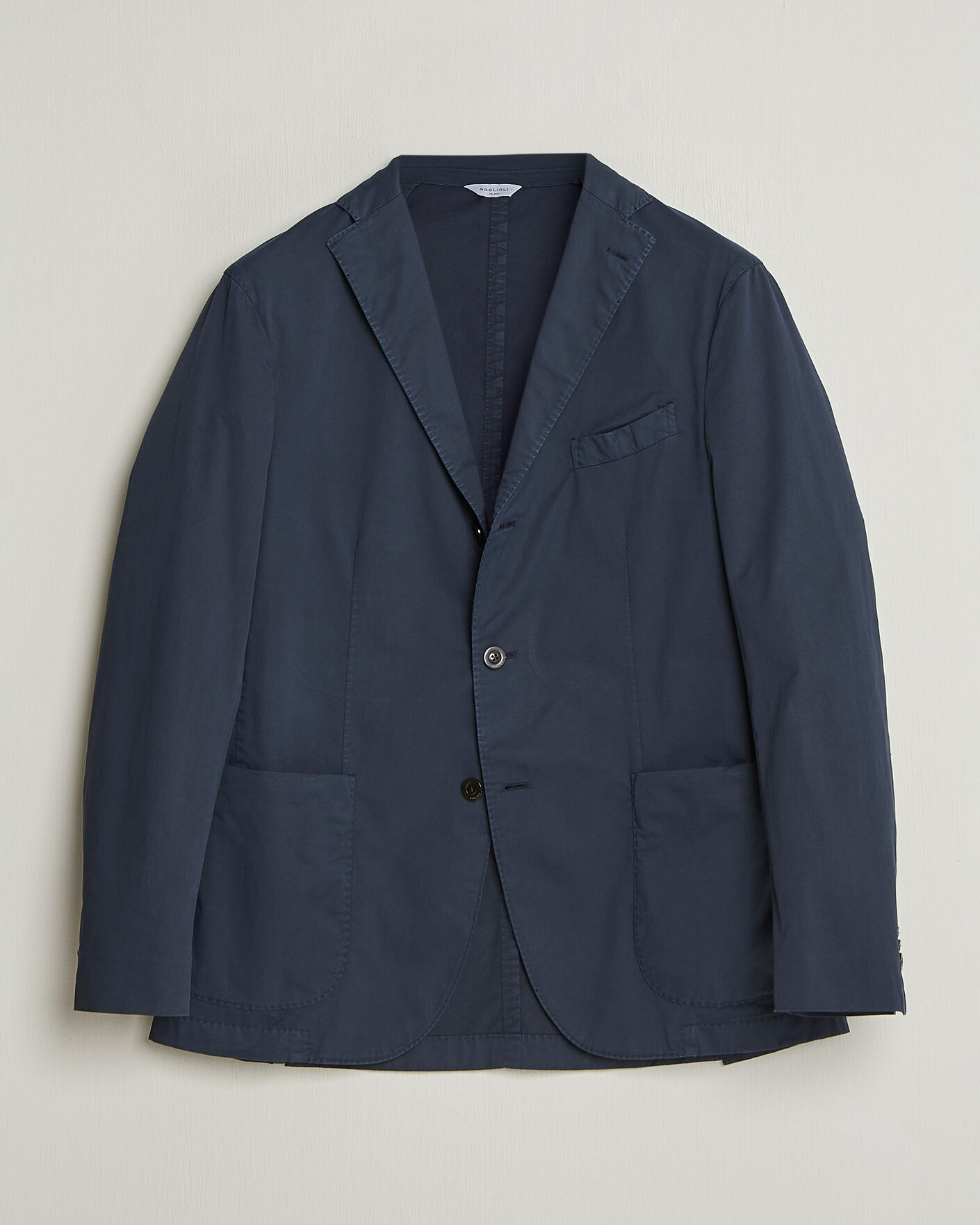Herren | Sakkos | Boglioli | K Jacket Supima Cotton Blazer Navy
