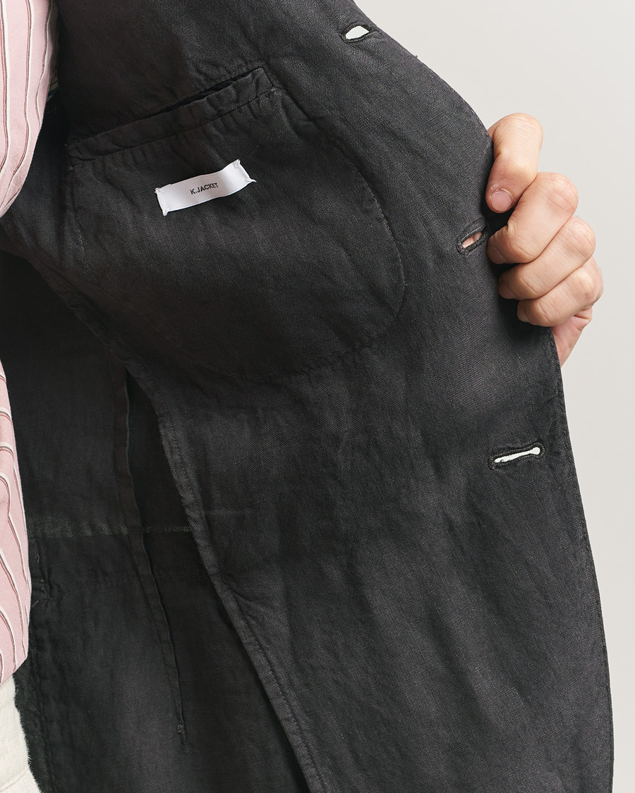 Herren | Sakkos | Boglioli | K Jacket Linen Blazer Dark Brown