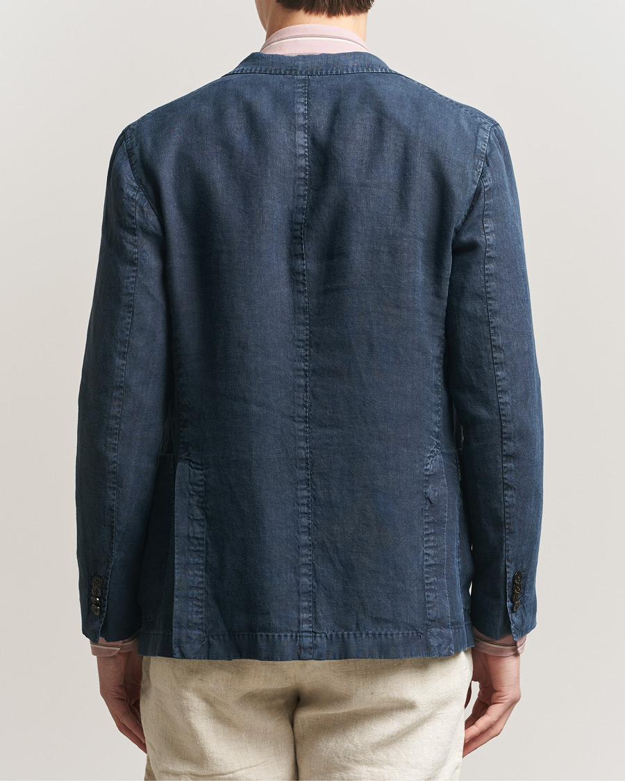 Herren | Sakkos | Boglioli | K Jacket Linen Blazer Navy