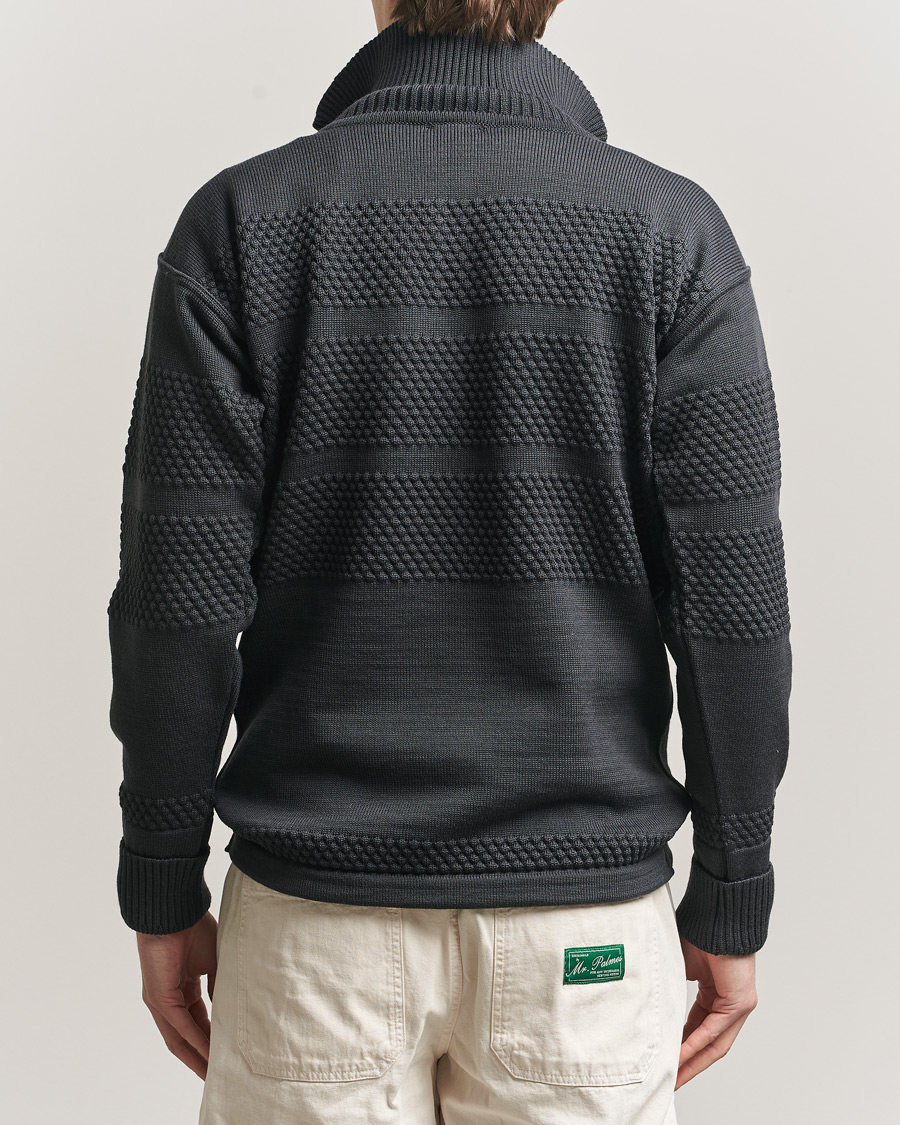 Herren | Pullover | S.N.S. Herning | Fisherman Short Zip Molten Grey