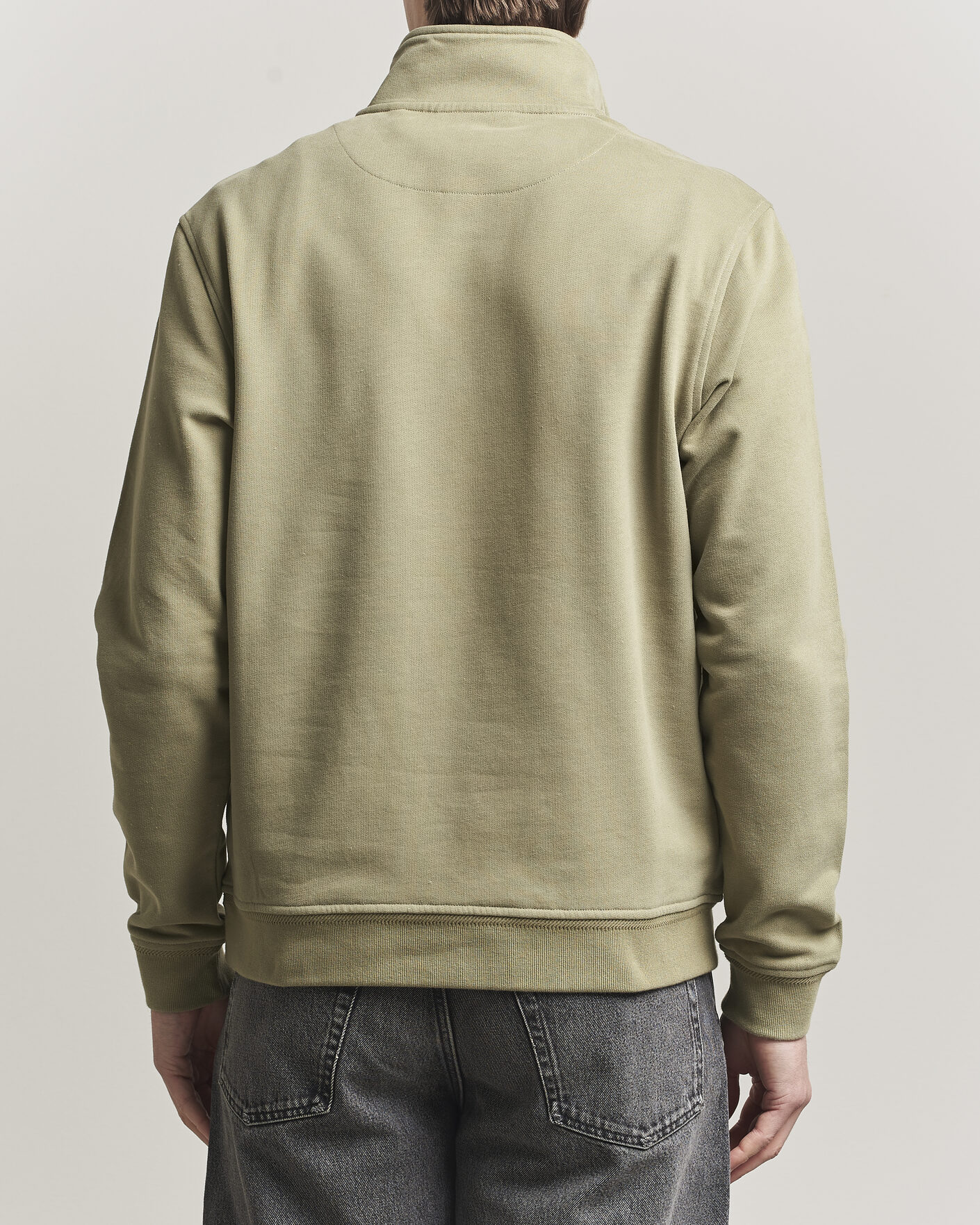 Herren | Pullover | Belstaff | Signature Half Zip Sweatshirt Fatigue Green