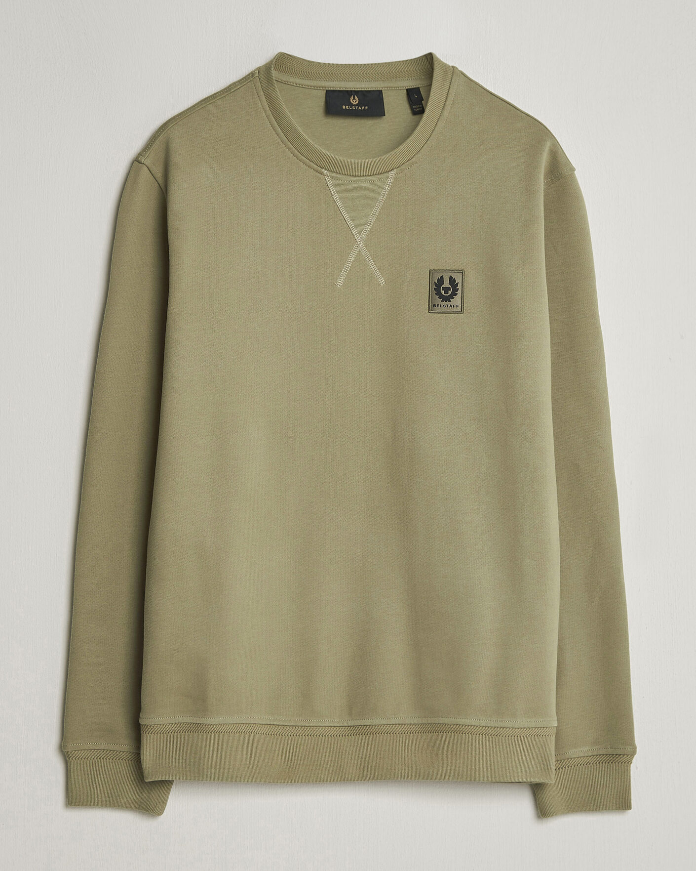 Herren | Pullover | Belstaff | Signature Crew Neck Sweatshirt Fatigue Green