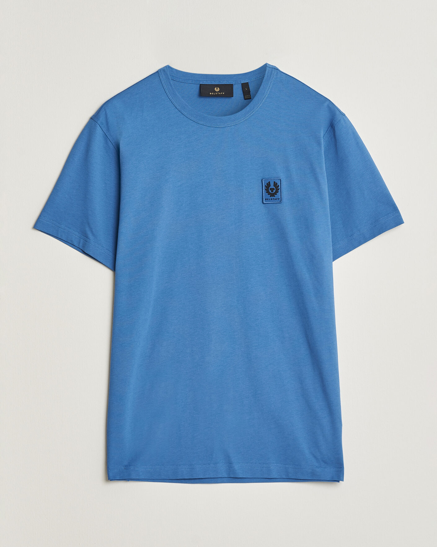 Herren | T-Shirts | Belstaff | Signature Crew Neck T-Shirt Marine Blue