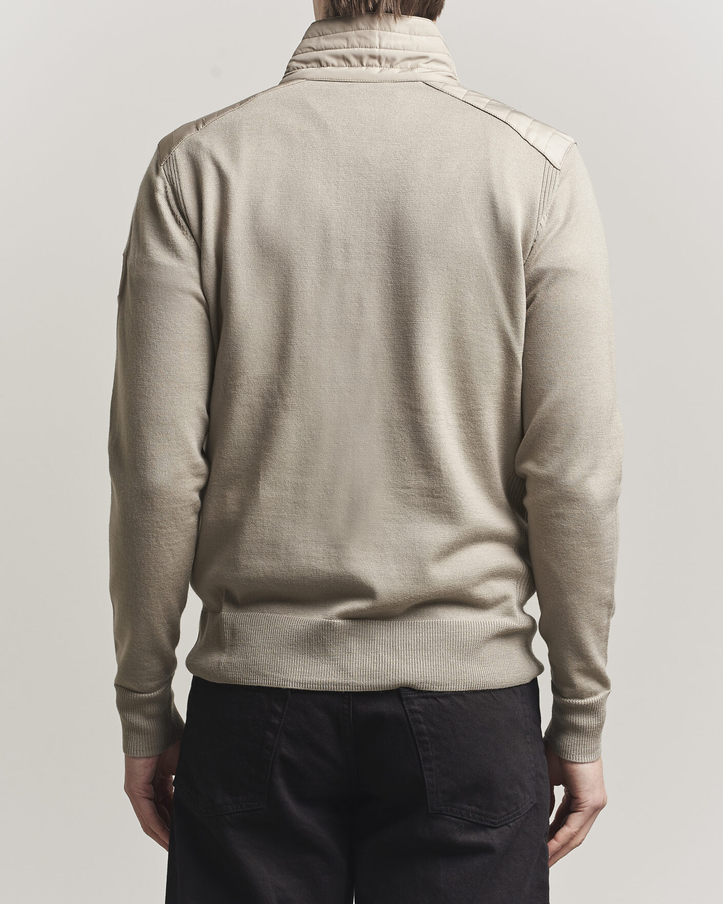Herren | Pullover | Belstaff | Klimington Knitted Half Zip Dark Sand
