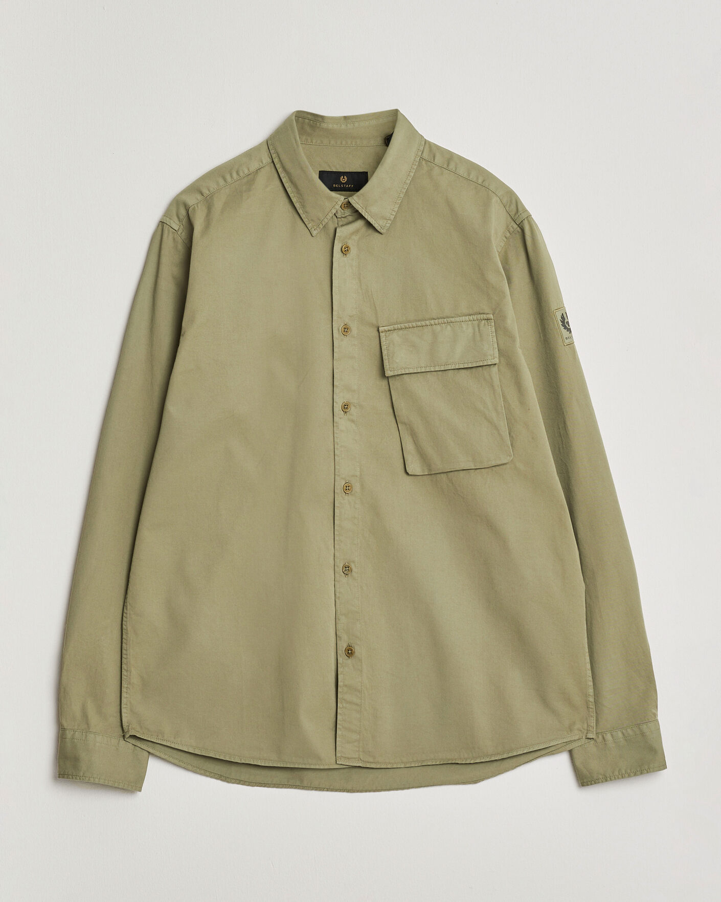 Herren | Hemden | Belstaff | Scale Pocket Shirt Fatigue Green