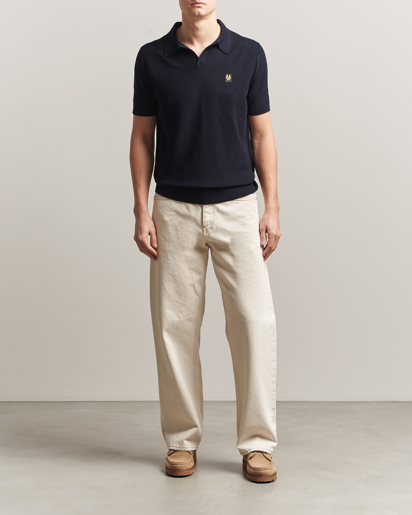 Herren | Poloshirts | Belstaff | Coast Knitted Polo Dark Ink