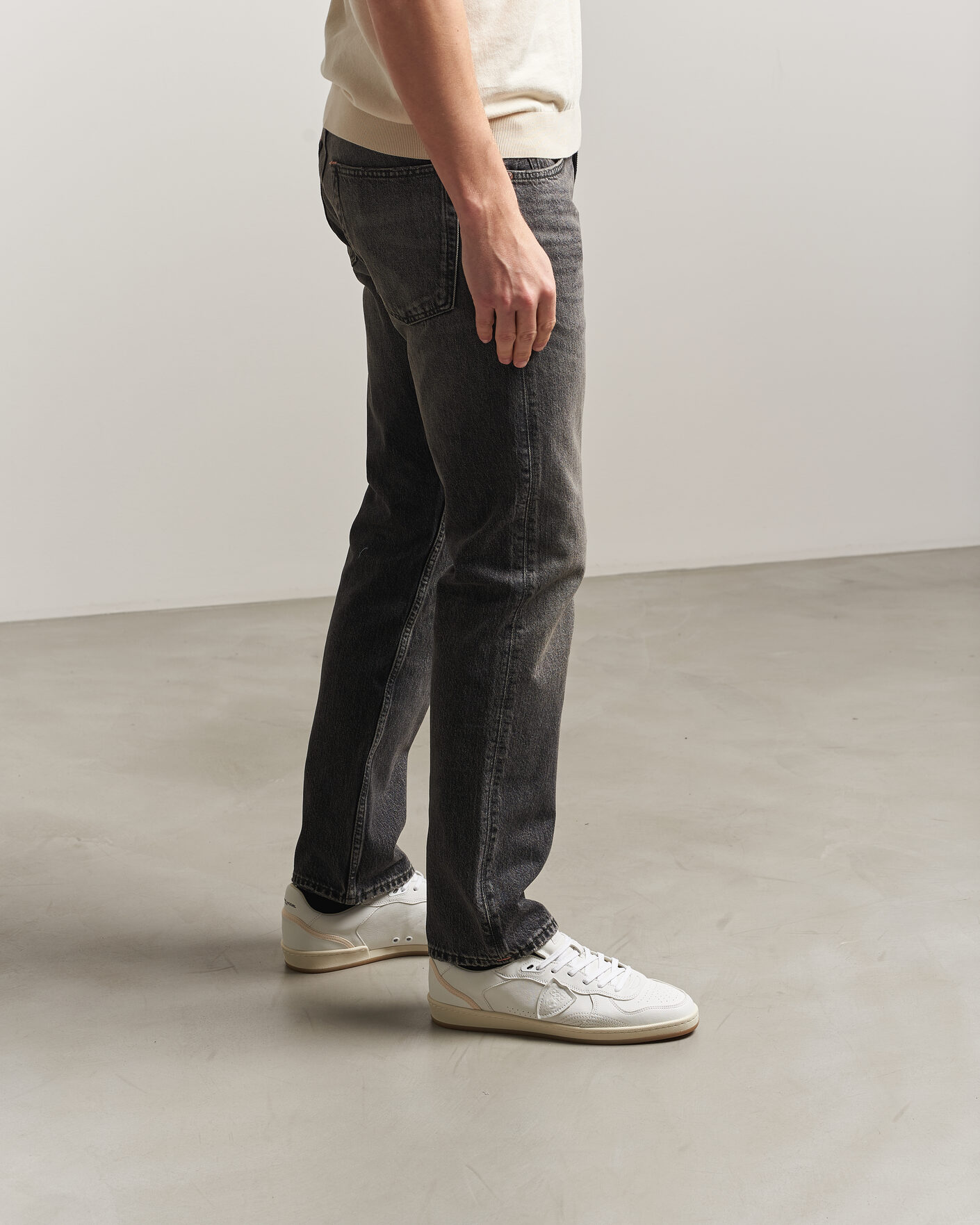 Herren | Sneaker | Philippe Model | Pgal Low Leather Sneaker White