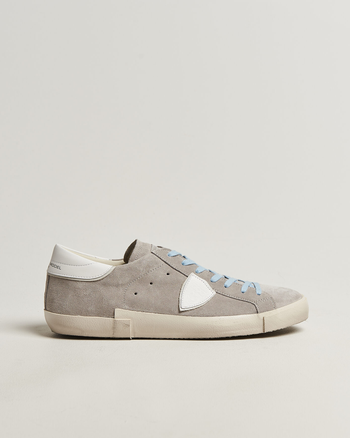 Herren | Sneaker | Philippe Model | PRSX Low Top Canvas Mix Sneaker Grey/White