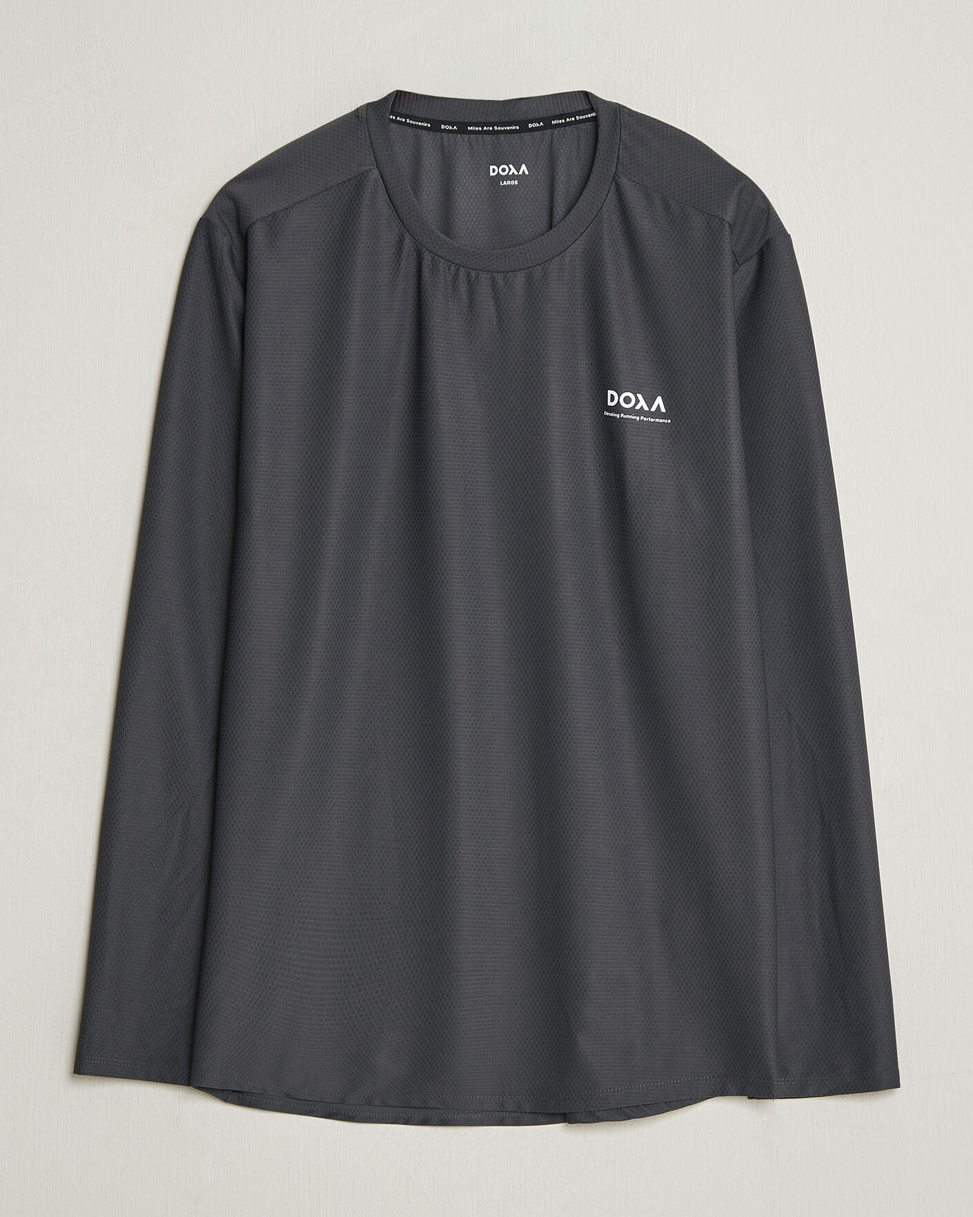 Herren | T-Shirts | DOXA | Rerun Long Sleeve T-Shirt Raven