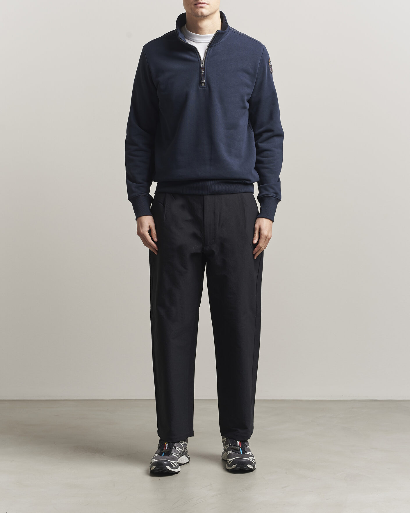 Herren | Pullover | Parajumpers | Broad Peak Super Easy Half Zip Navy