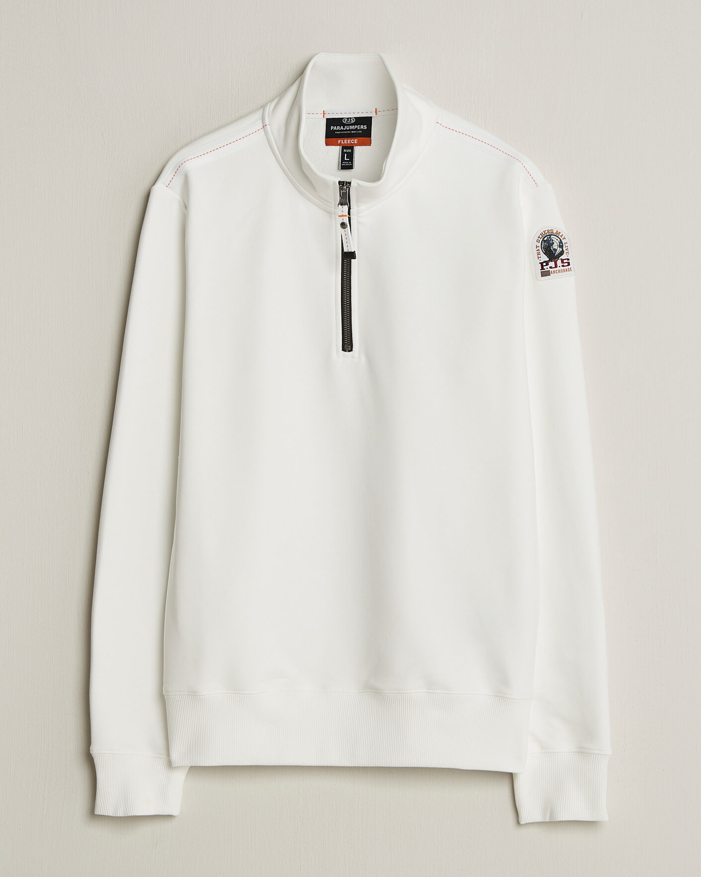 Herren | Pullover | Parajumpers | Broad Peak Super Easy Half Zip White