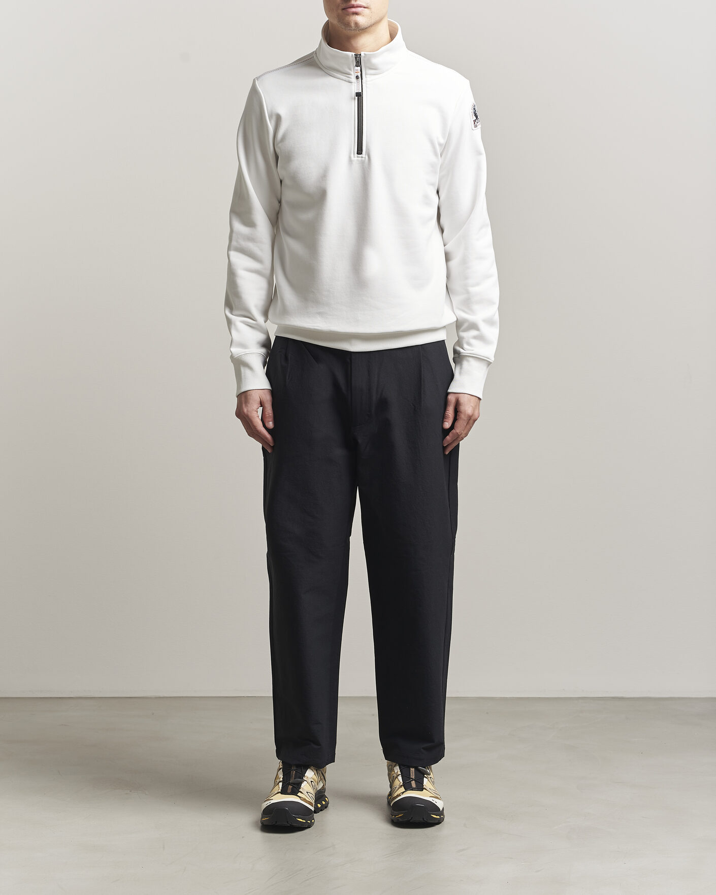 Herren | Pullover | Parajumpers | Broad Peak Super Easy Half Zip White