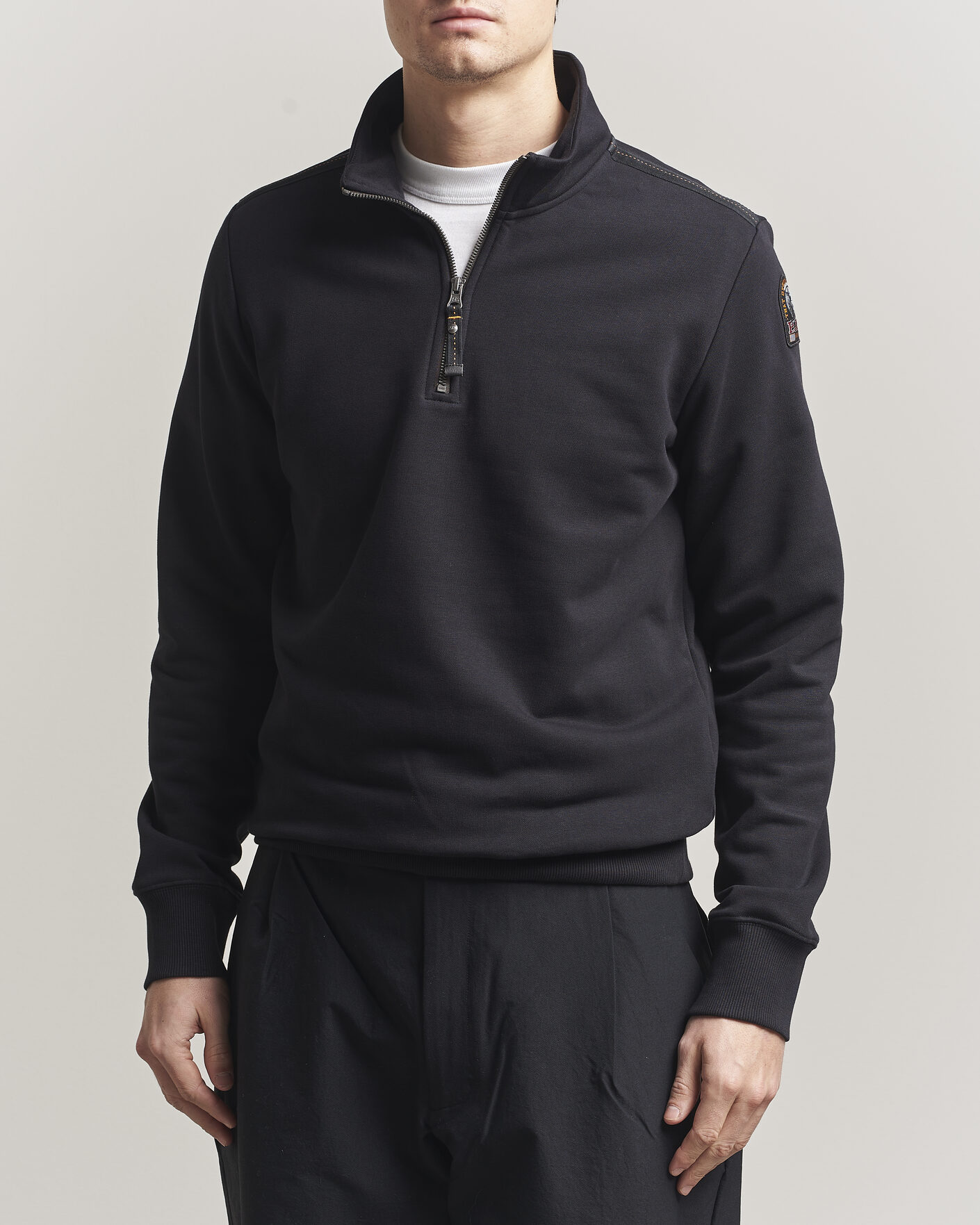 Herren | Pullover | Parajumpers | Broad Peak Super Easy Half Zip Black