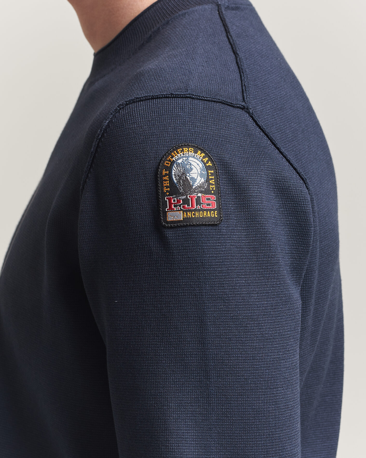 Herren | Pullover | Parajumpers | Basic Braw Knitted Sweater Navy