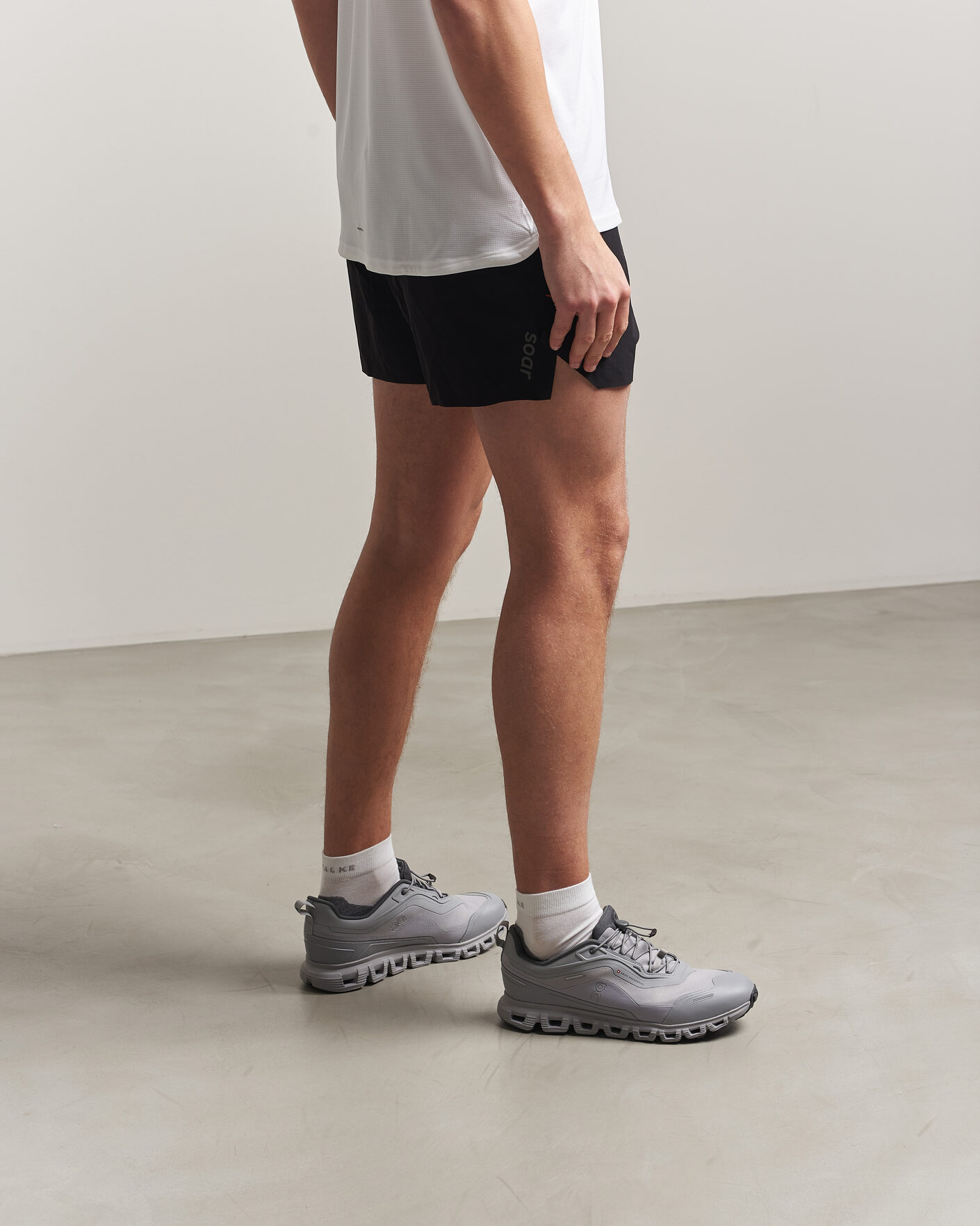 Herren | Trail Sneaker | On | Cloud 6 Geo Waterproof Alloy/Alloy