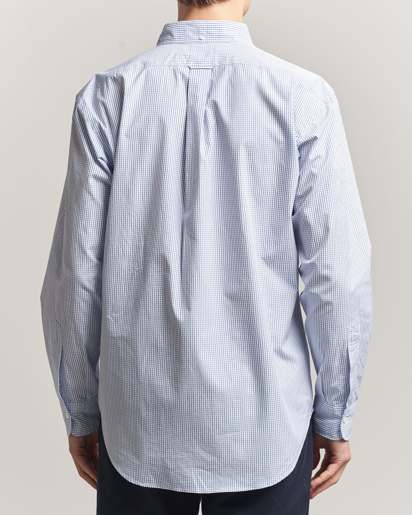 Herren | Hemden | Kamakura Shirts | Vintage Ivy Button Down Shirt Blue Check