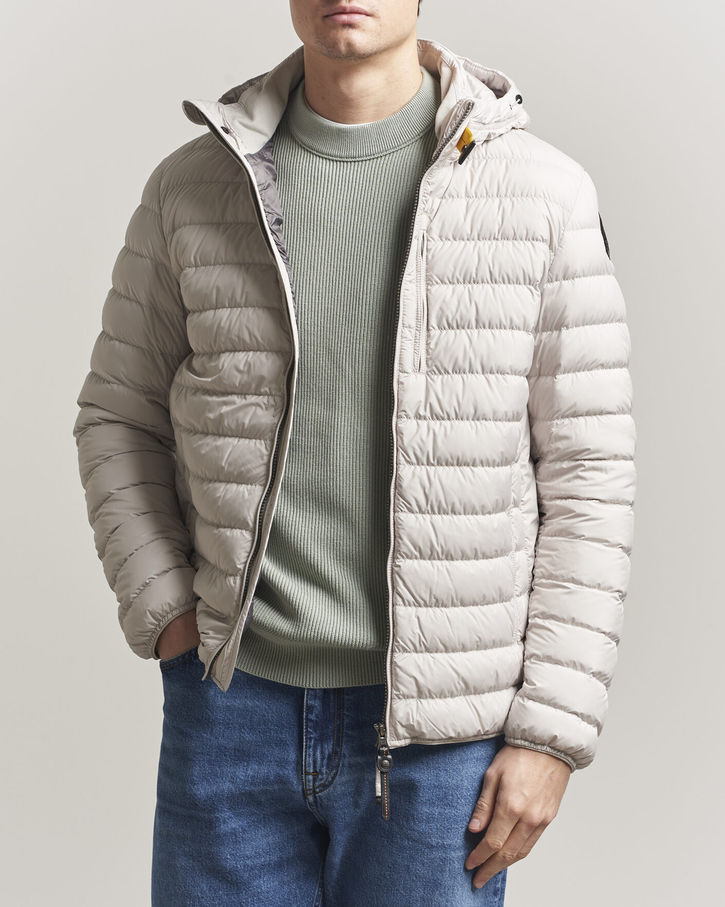Herren | Jacken | Parajumpers | Last Minute Super Lightweight Hooded Jacket Pelican
