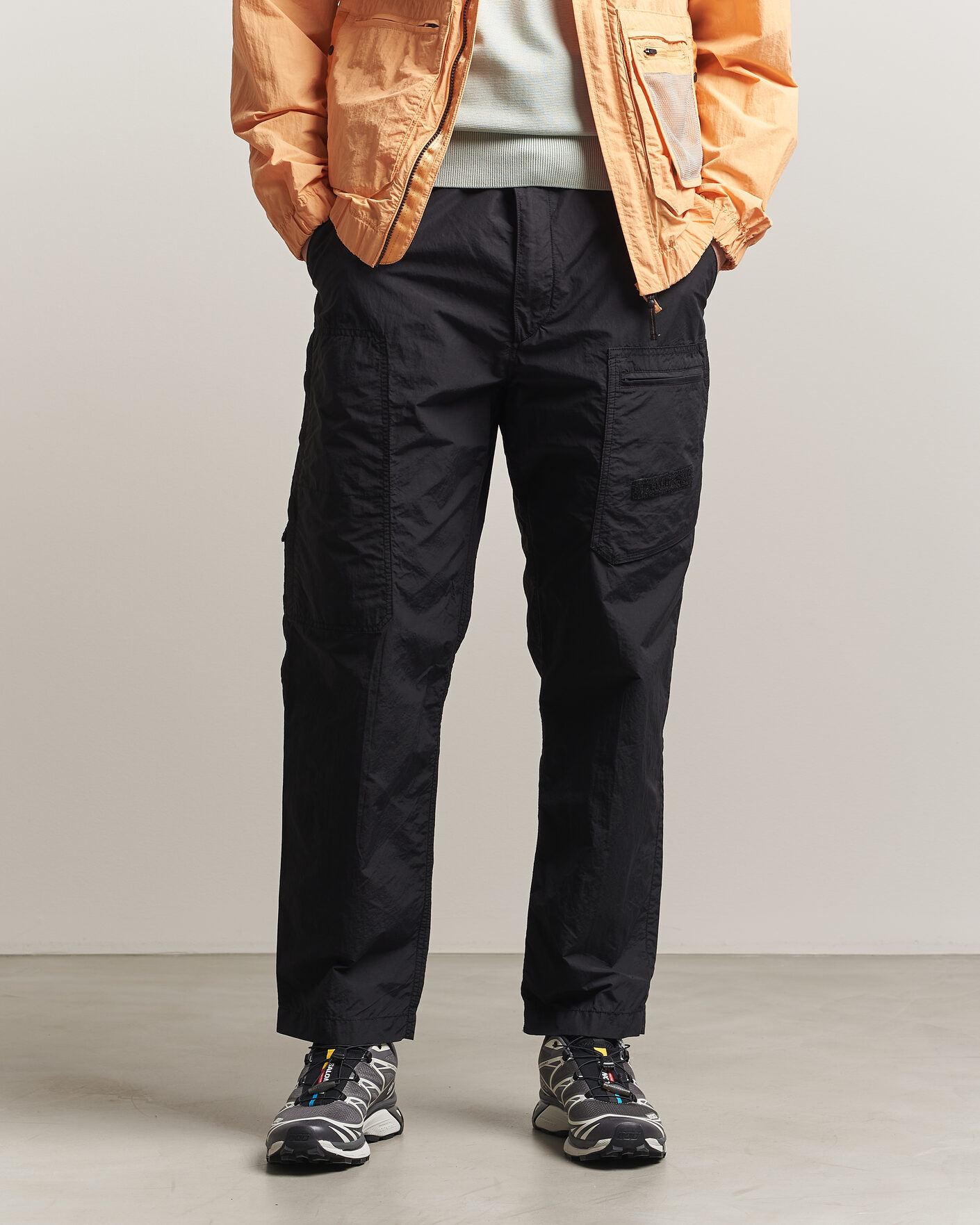 Herren | Hosen | Parajumpers | Lovel Smash Peached Nylon Pants Black
